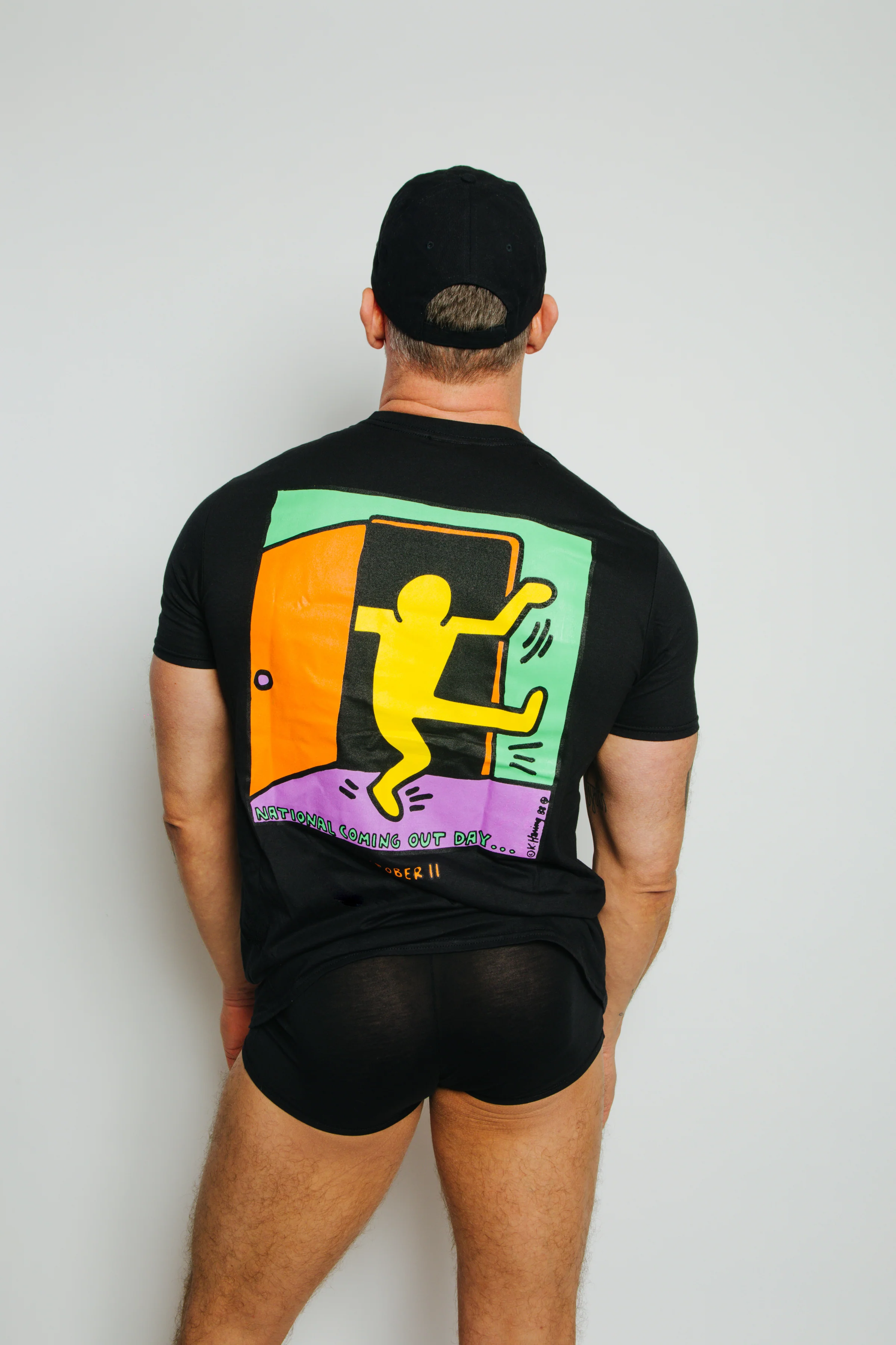 KEITH HARING NATIONAL COMING OUT DAY BASEBALL HAT - Image 6