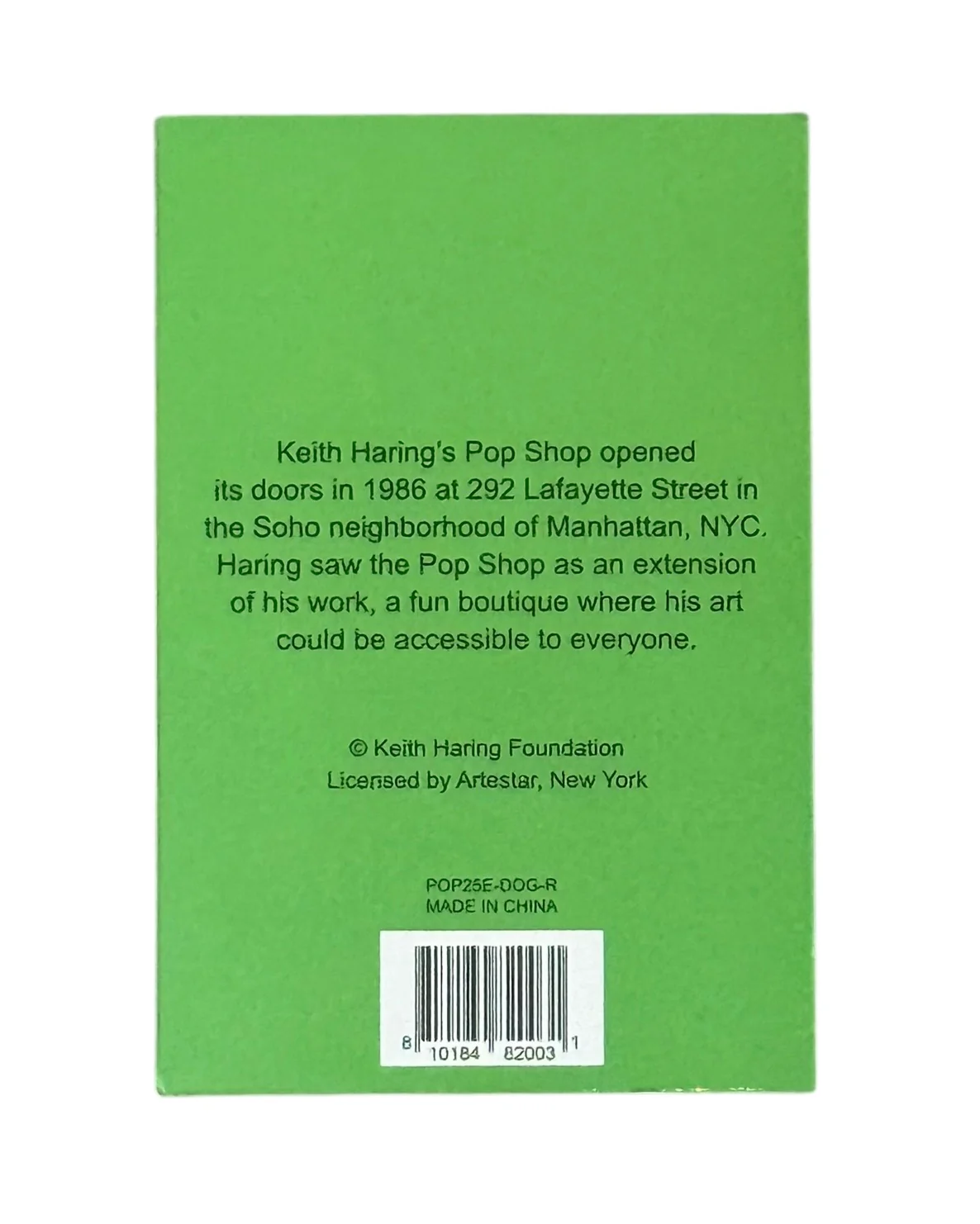 Keith Haring Pop Shop Barking Dog Magnet - Image 3