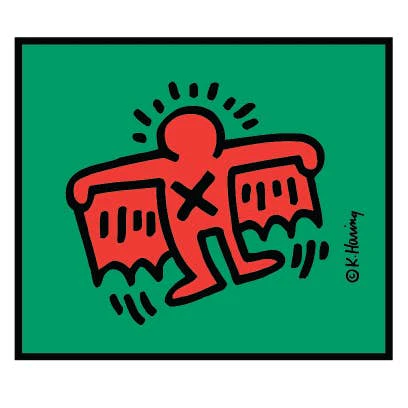 Keith Haring Pop Shop Batman Magnet - Image 2