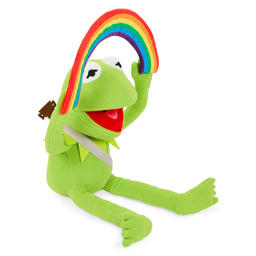 KIDROBOT THE MUPPETS RAINBOW CONNECTION KERMIT 13" COLLECTIBLE PLUSH - Image 8