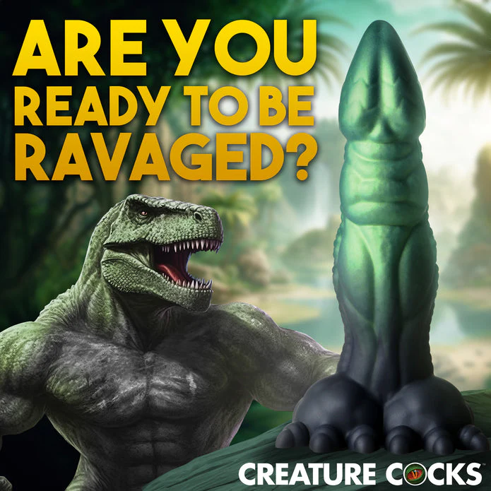 Dickosaur Dinosaur Silicone Dildo by Creature Cocks - Image 3