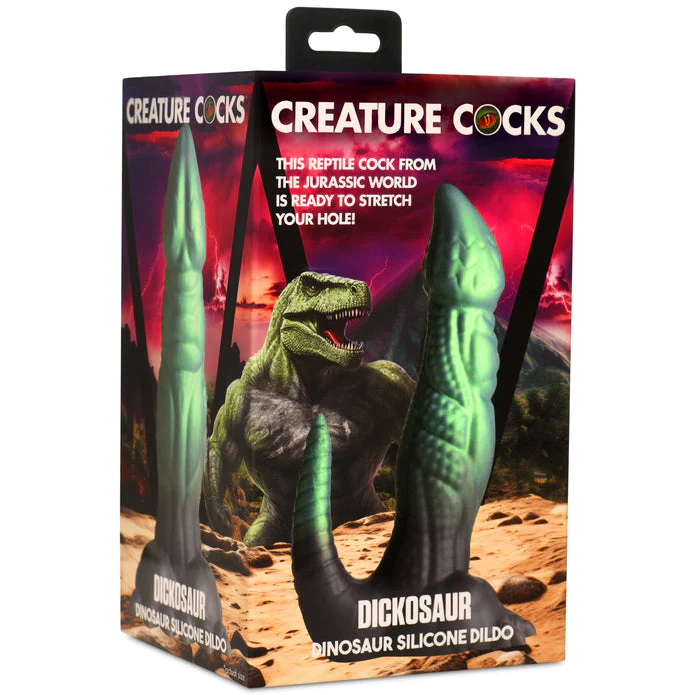 Dickosaur Dinosaur Silicone Dildo by Creature Cocks - Image 9