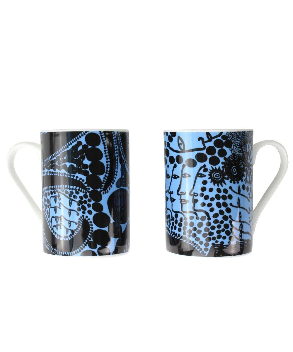 Late-Night Chat Is Filled With Dreams Mug Set by Yayoi Kusama x Third Drawer Down - Image 3