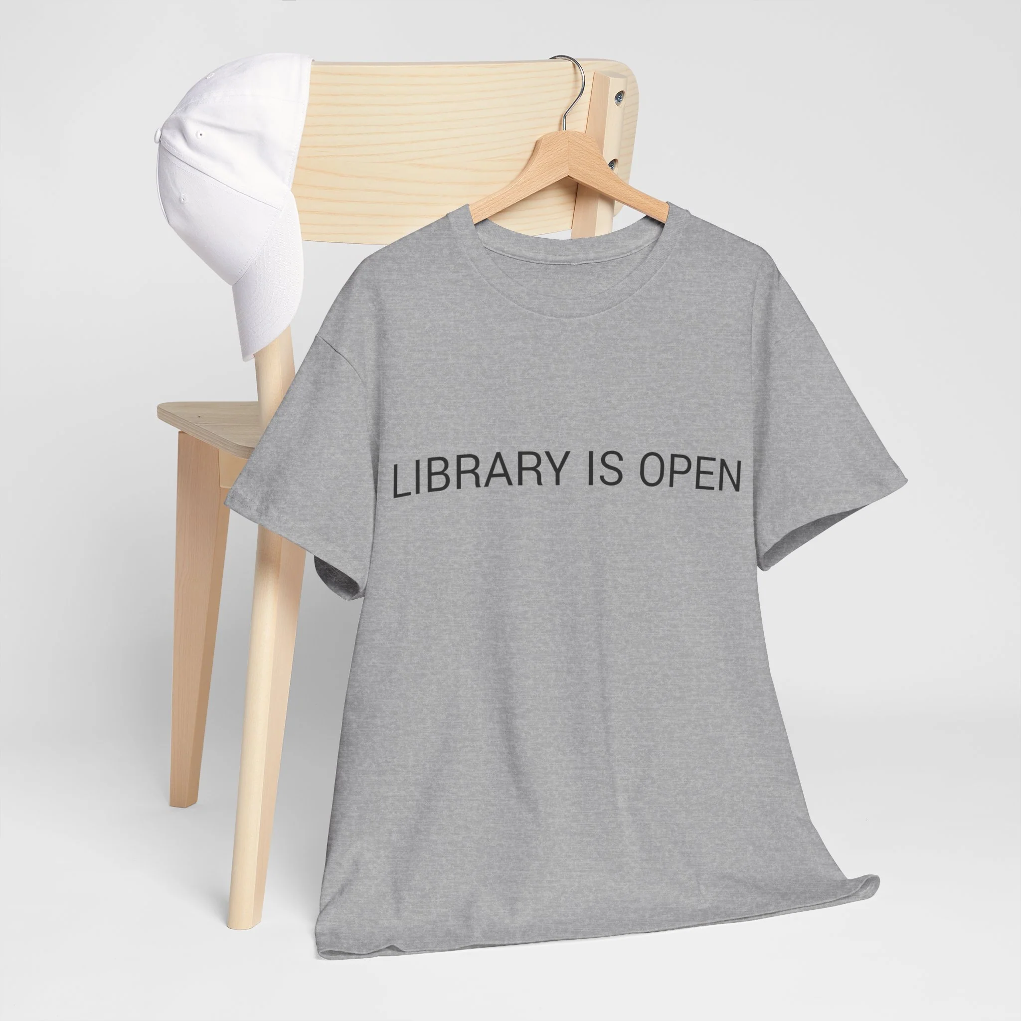 LIBRARY IS OPEN TEE BY CULTUREEDIT AVAILABLE IN 13 COLORS - Image 134