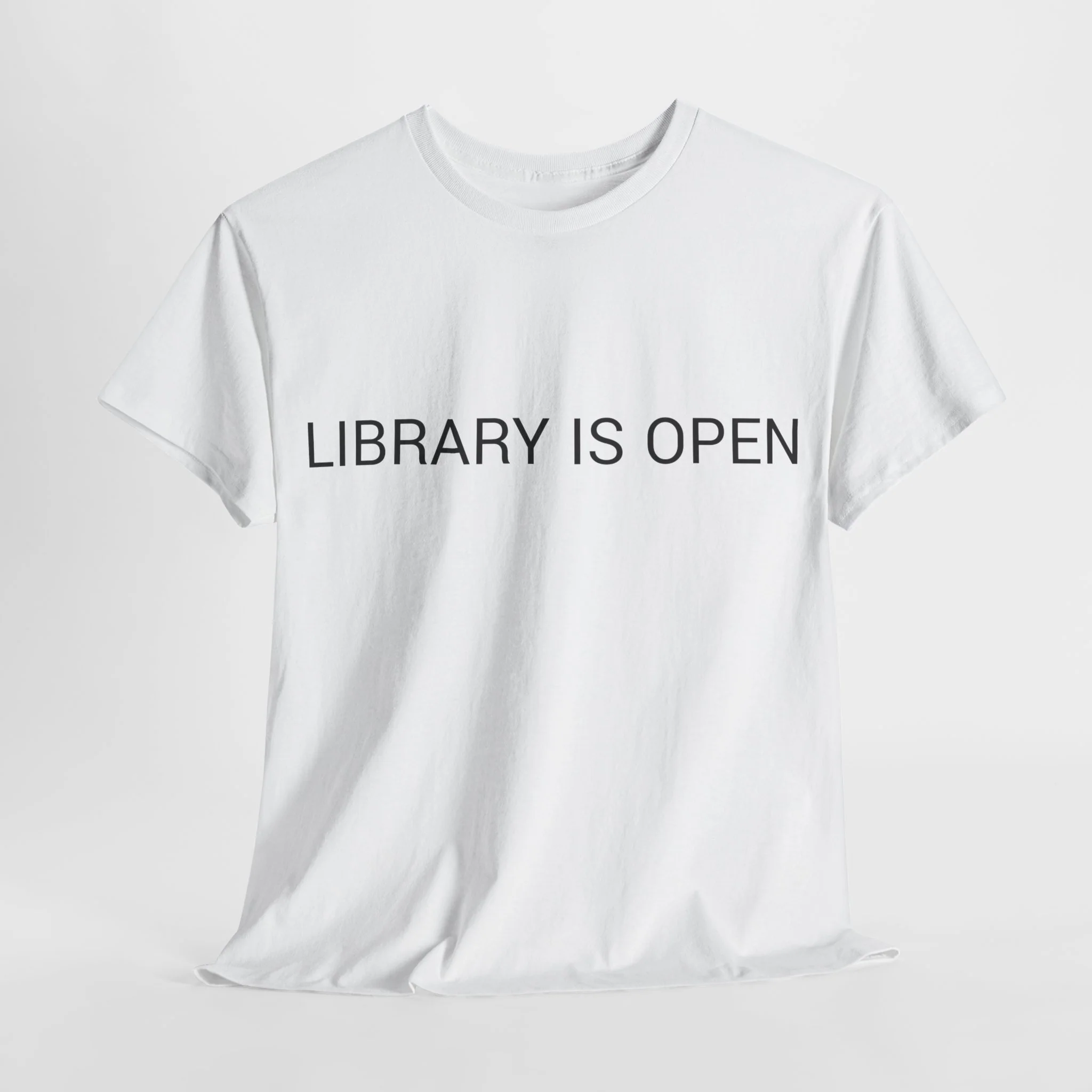LIBRARY IS OPEN TEE BY CULTUREEDIT AVAILABLE IN 13 COLORS - Image 151