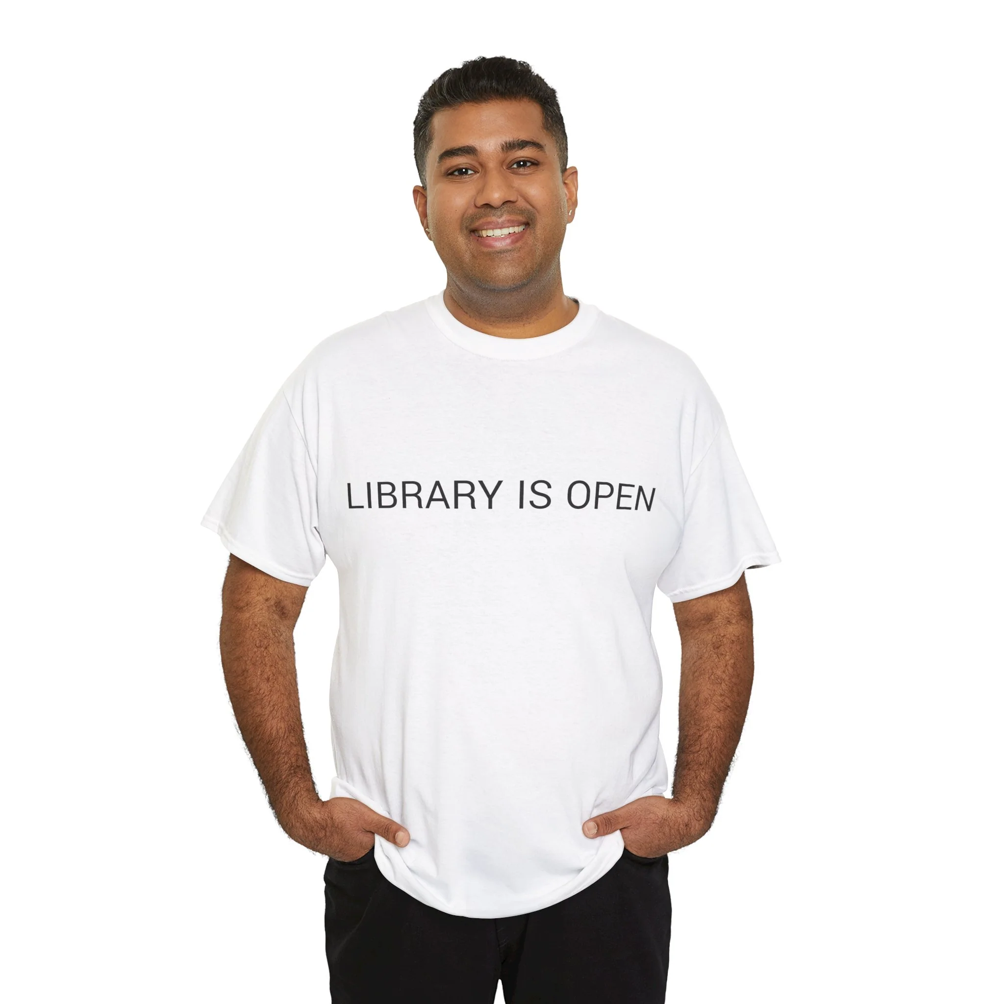 LIBRARY IS OPEN TEE BY CULTUREEDIT AVAILABLE IN 13 COLORS - Image 158