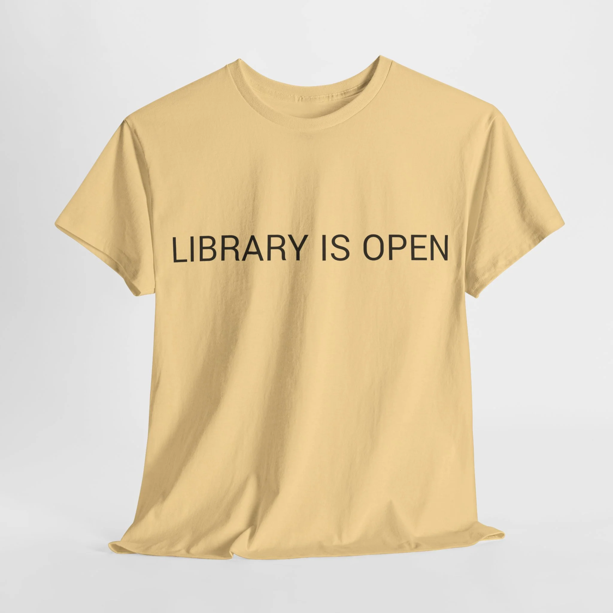 LIBRARY IS OPEN TEE BY CULTUREEDIT AVAILABLE IN 13 COLORS - Image 170