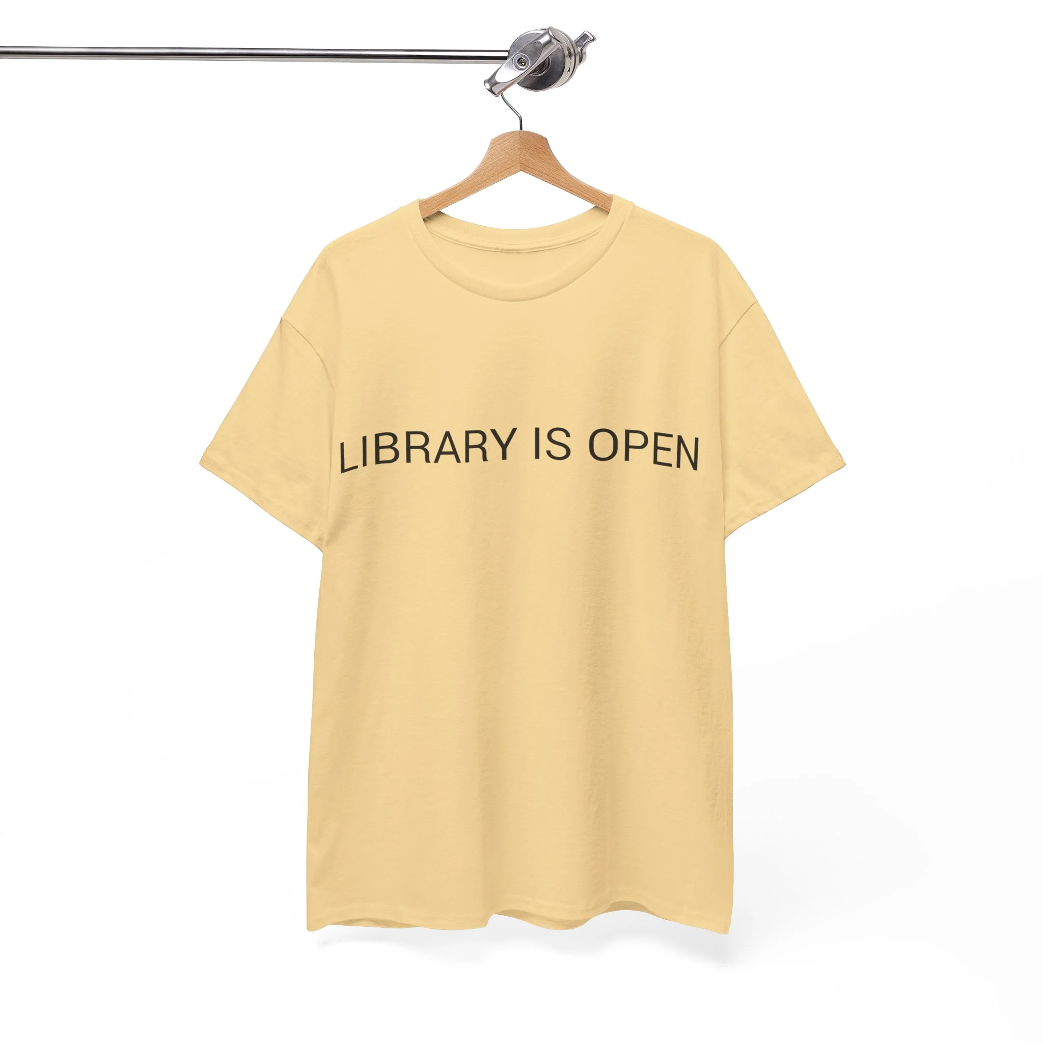 LIBRARY IS OPEN TEE BY CULTUREEDIT AVAILABLE IN 13 COLORS - Image 171