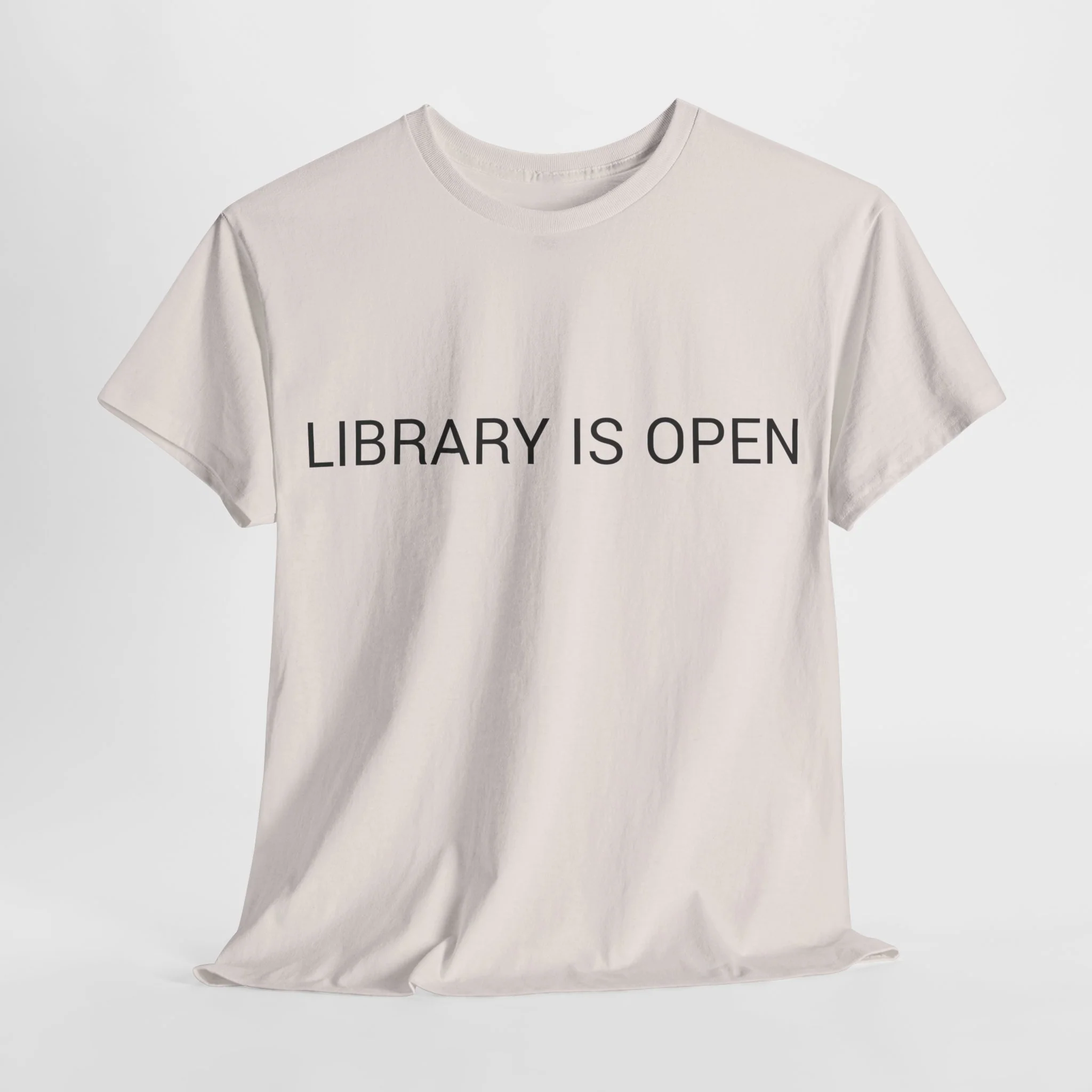 LIBRARY IS OPEN TEE BY CULTUREEDIT AVAILABLE IN 13 COLORS - Image 208