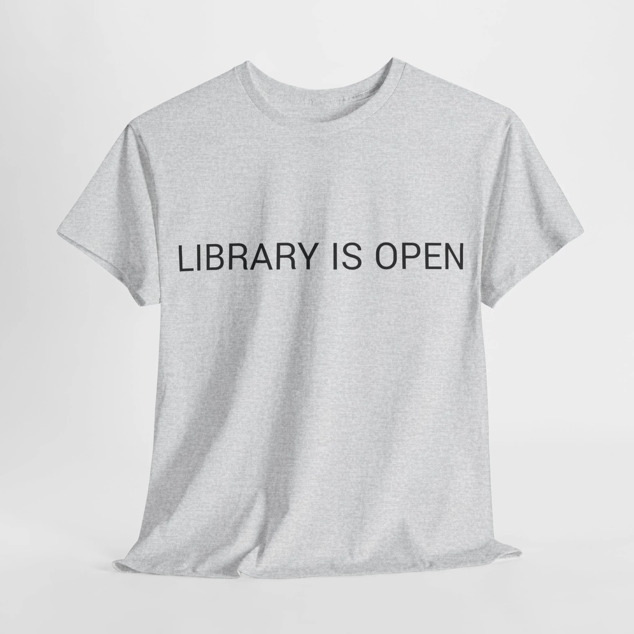 LIBRARY IS OPEN TEE BY CULTUREEDIT AVAILABLE IN 13 COLORS - Image 246