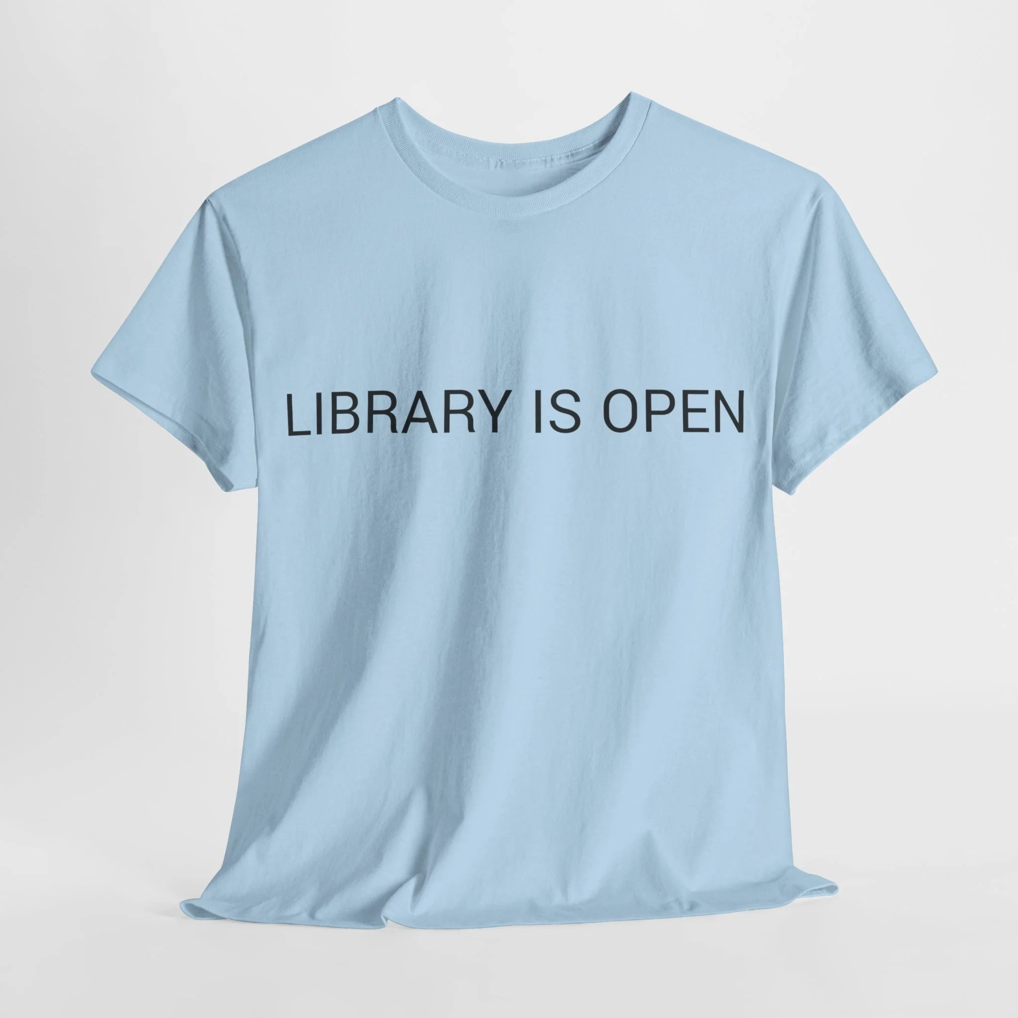 LIBRARY IS OPEN TEE BY CULTUREEDIT AVAILABLE IN 13 COLORS - Image 56