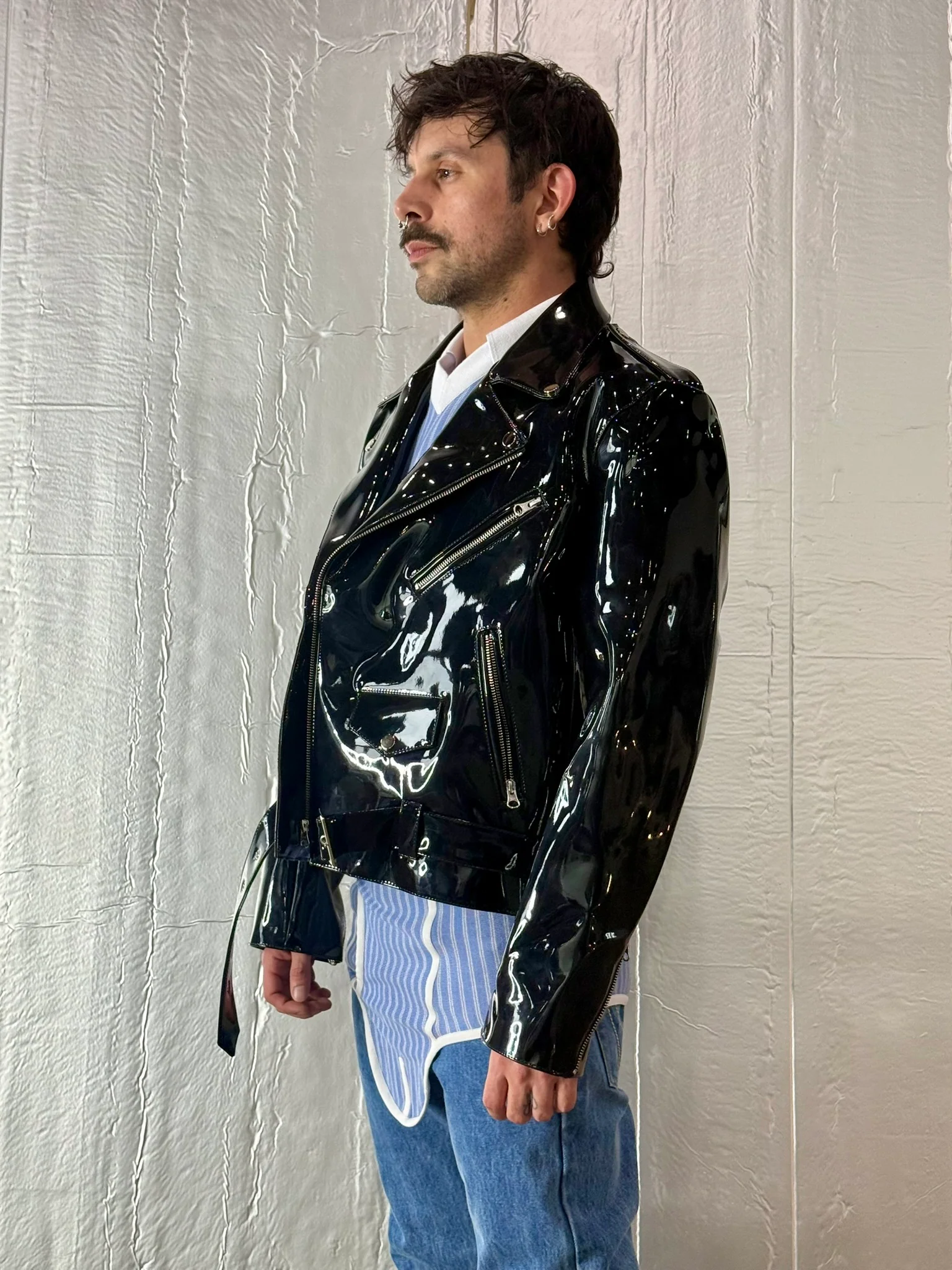 LOVERBOY BY CHARLES JEFFREY BIKER JACKET - Image 3