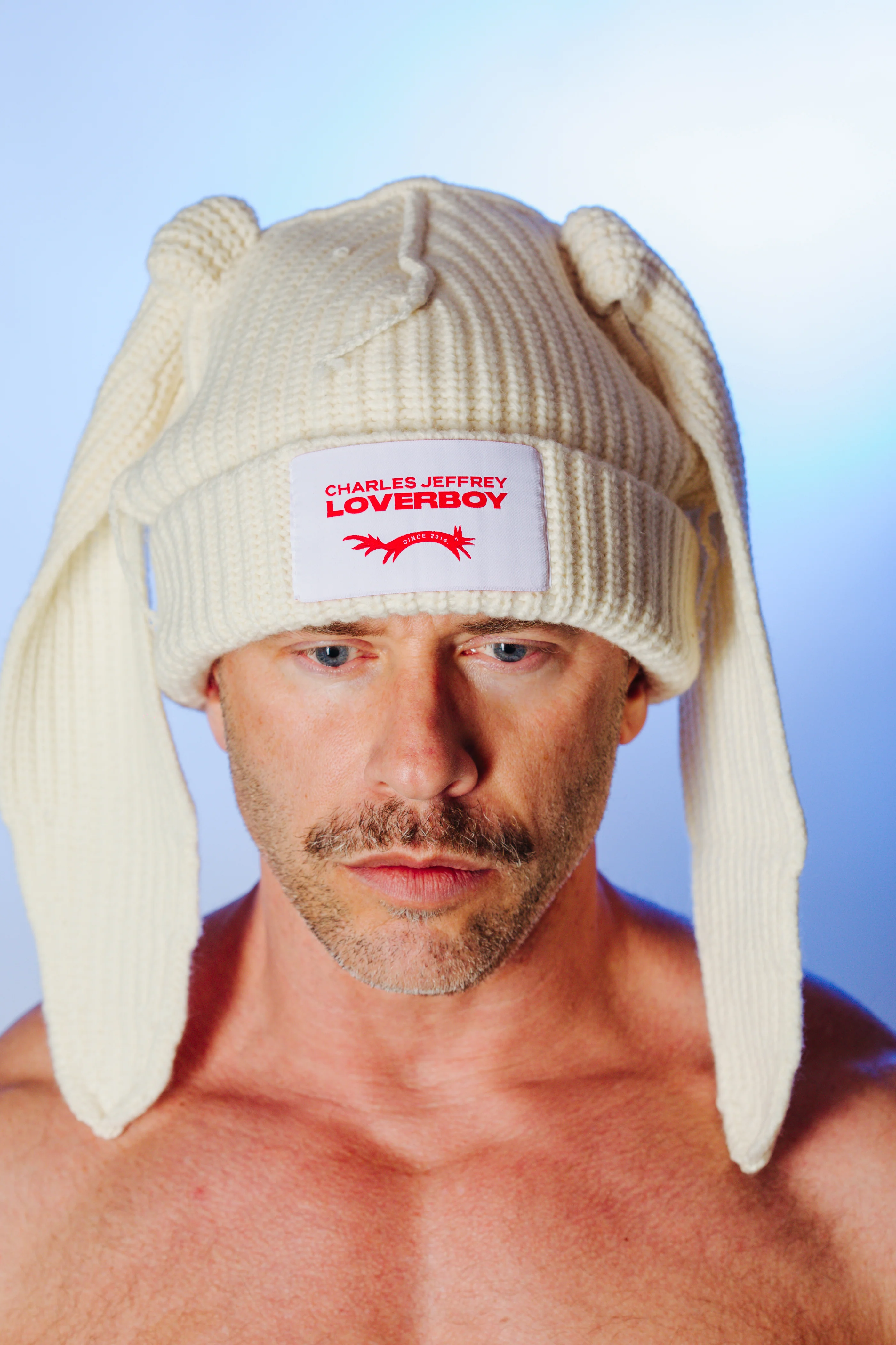 LOVERBOY BY CHARLES JEFFREY BUNNY EARS BEANIE - Image 11