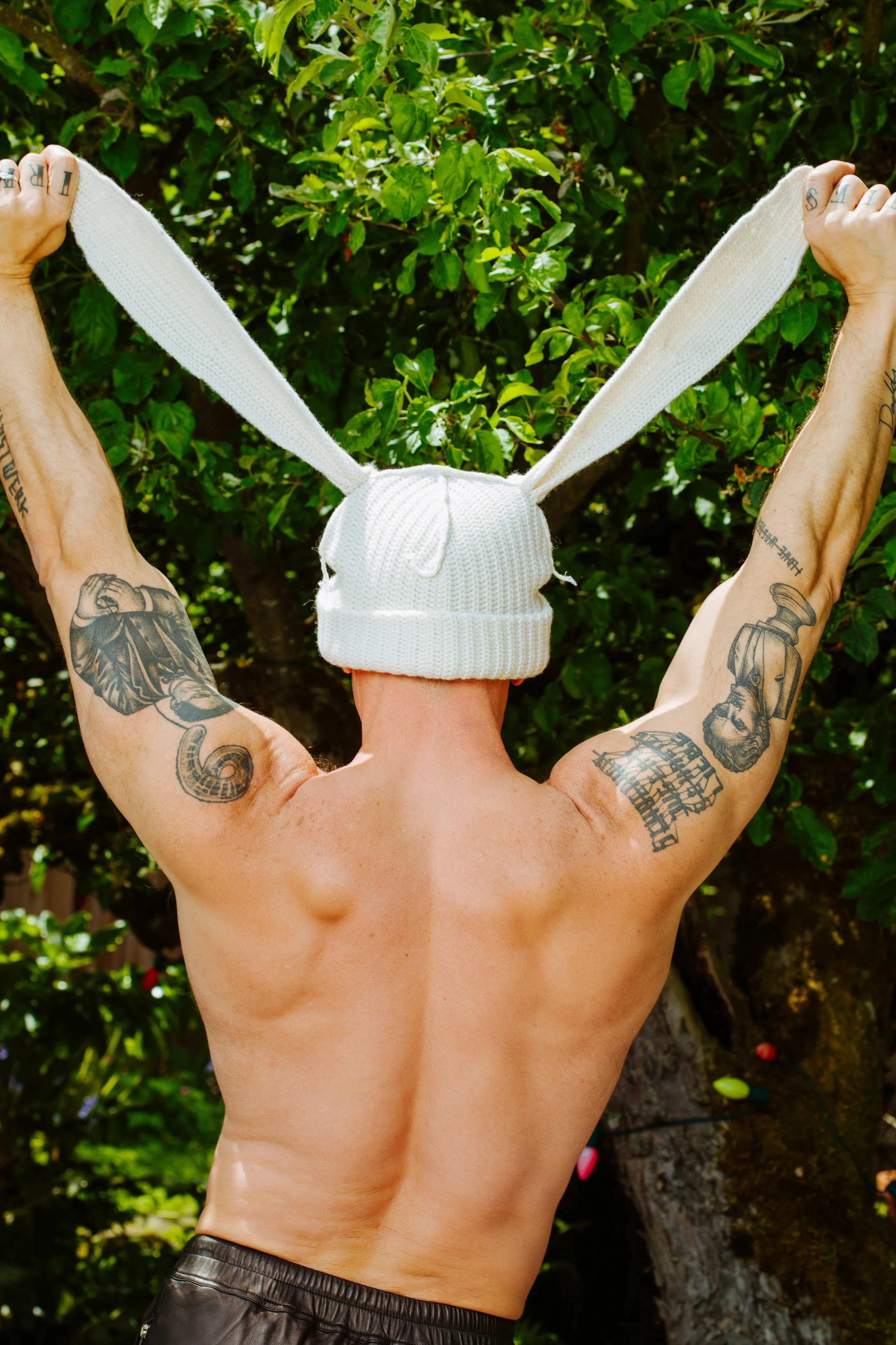 LOVERBOY BY CHARLES JEFFREY BUNNY EARS BEANIE - Image 14