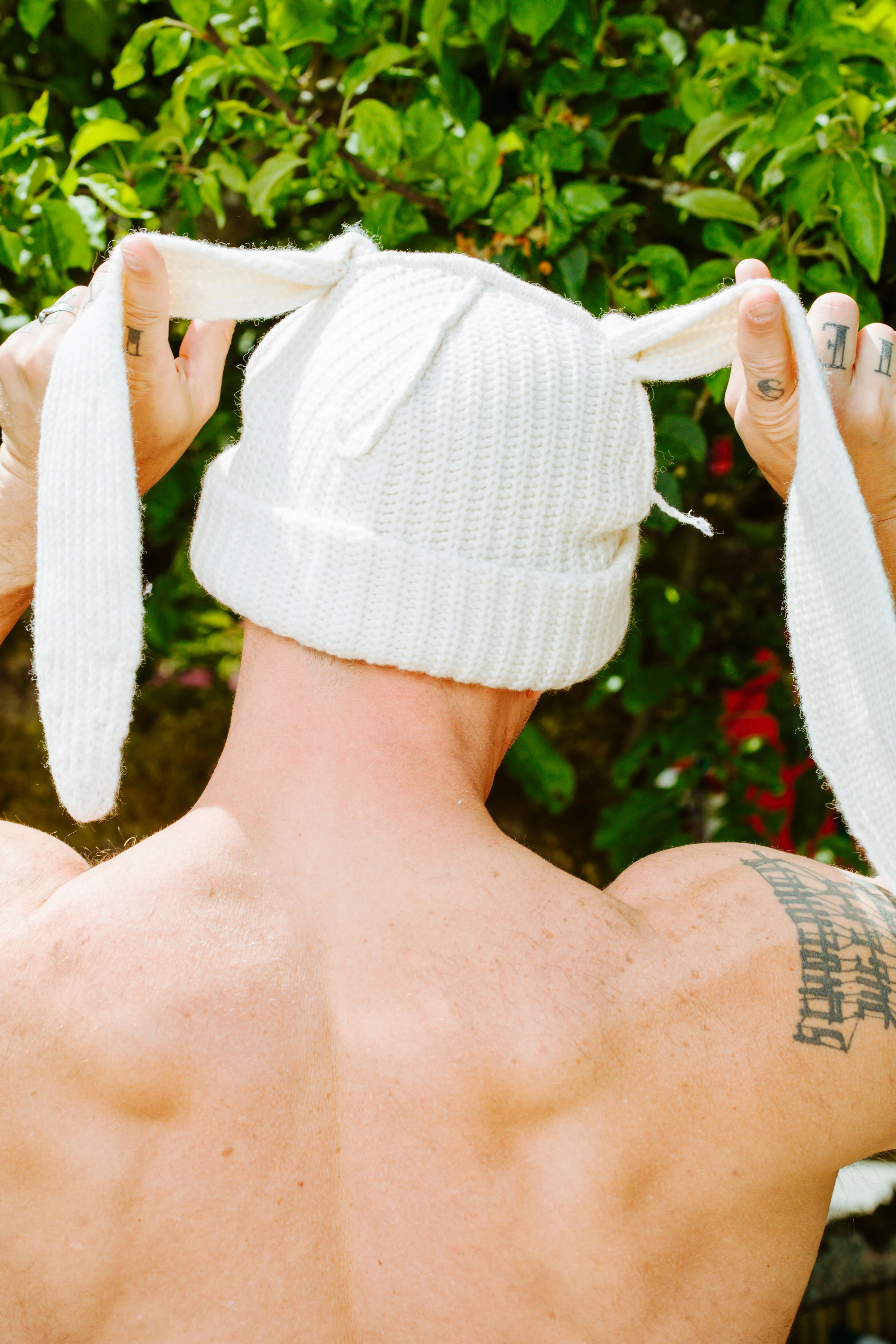 LOVERBOY BY CHARLES JEFFREY BUNNY EARS BEANIE - Image 15