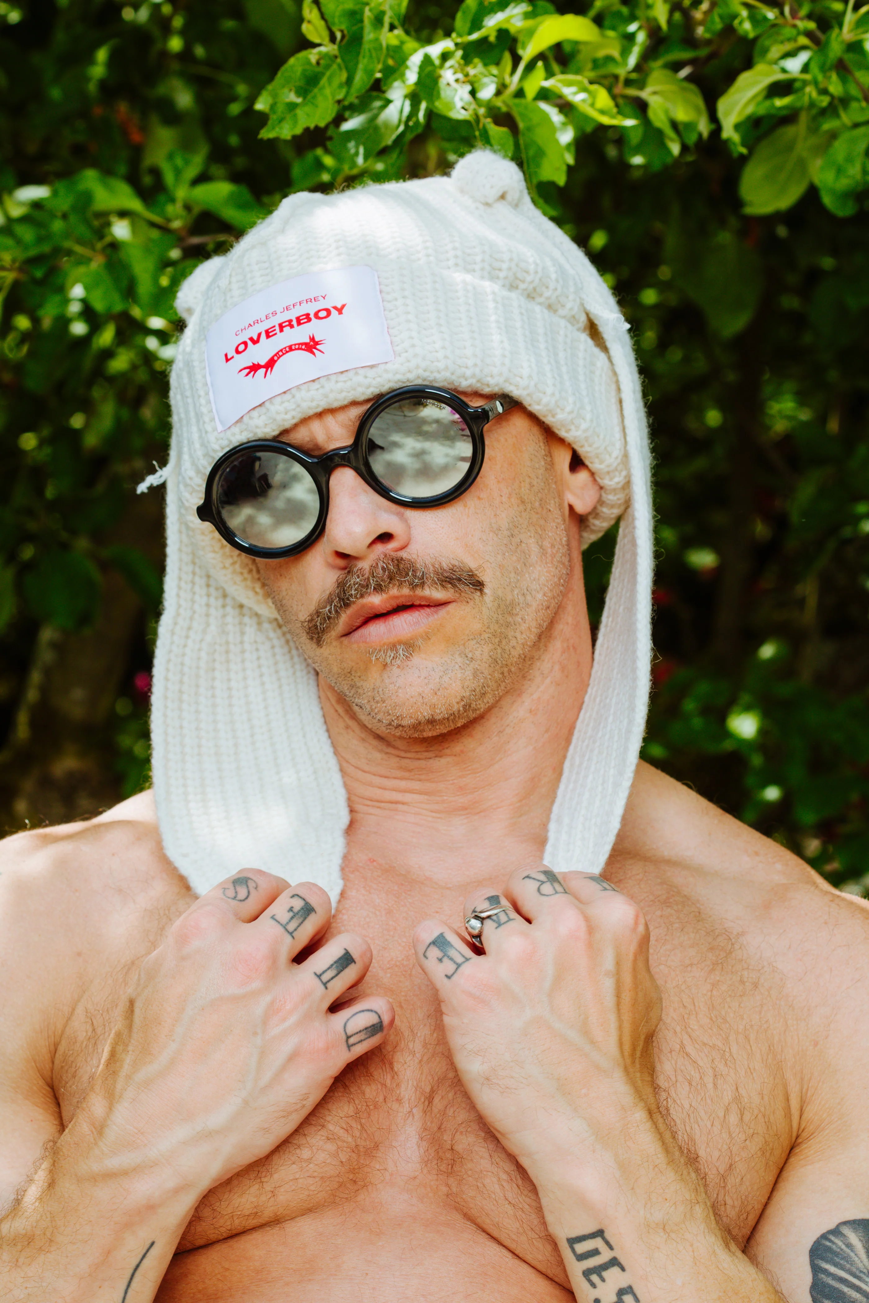LOVERBOY BY CHARLES JEFFREY BUNNY EARS BEANIE - Image 22