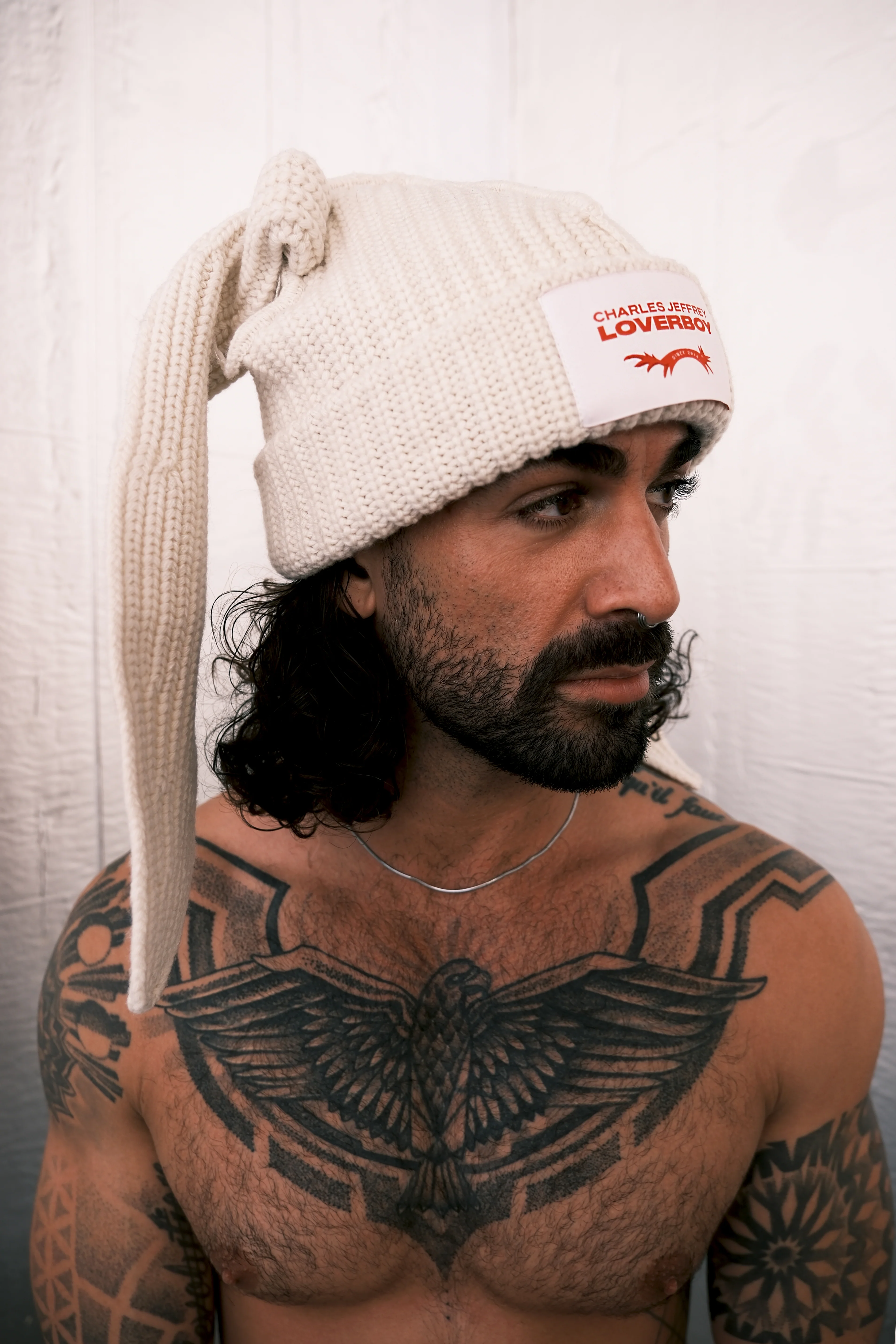 LOVERBOY BY CHARLES JEFFREY BUNNY EARS BEANIE - Image 6