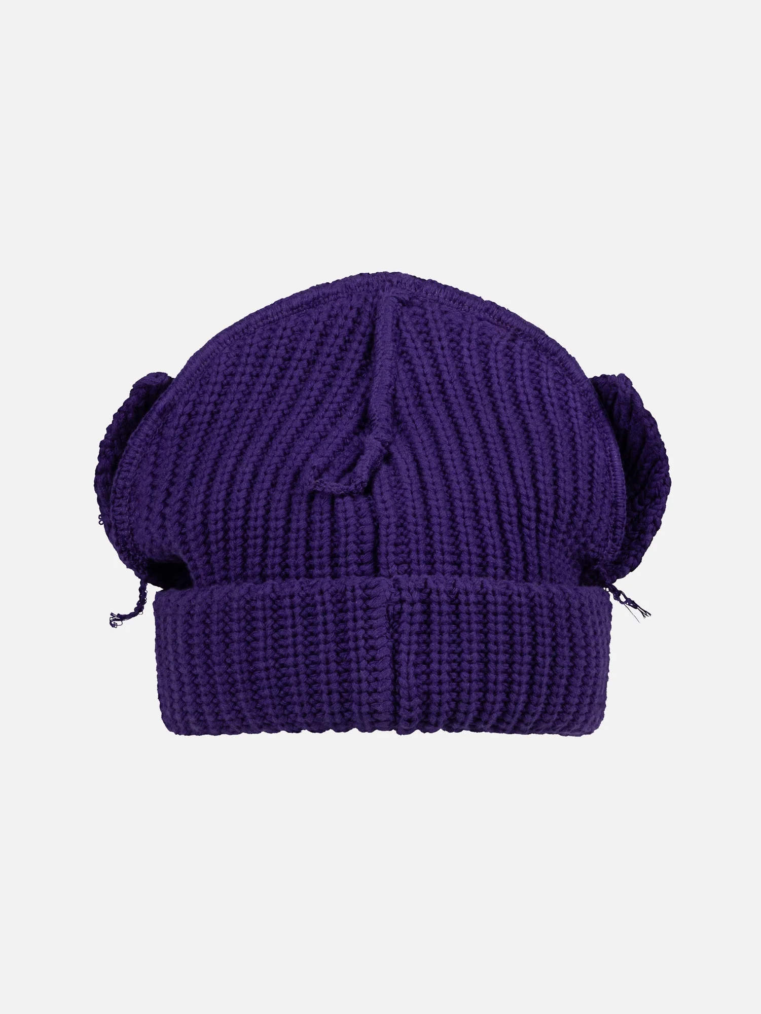 LOVERBOY BY CHARLES JEFFREY CHUNKY EARS BEANIE in PURPLE - Image 5