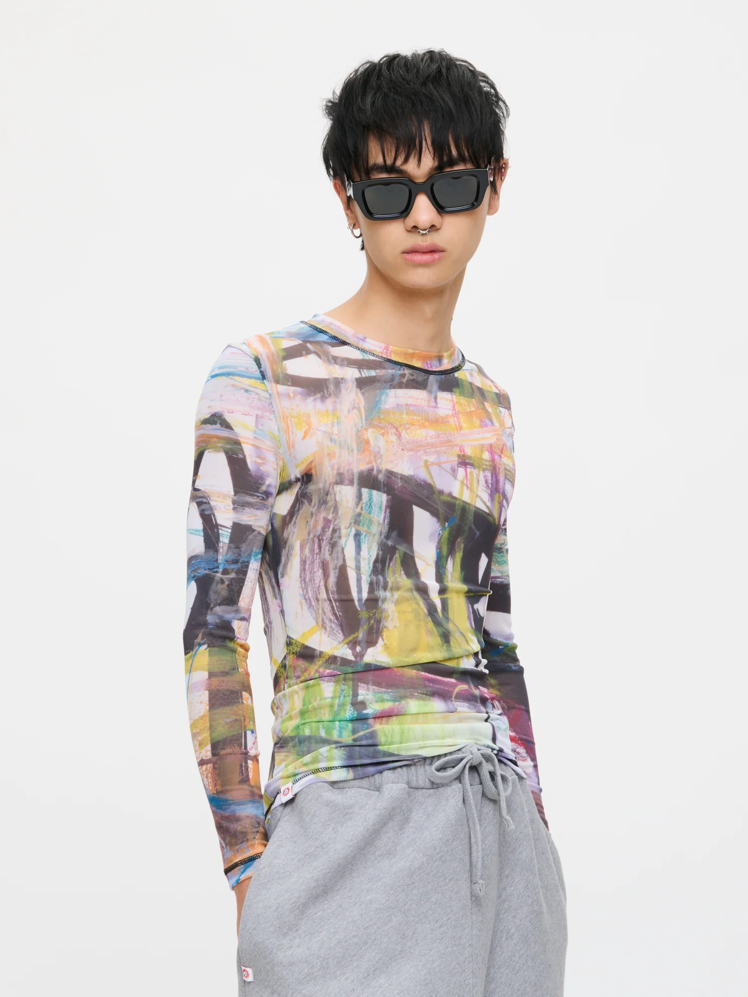 LOVERBOY BY CHARLES JEFFREY POWERMESH TOP - Image 3