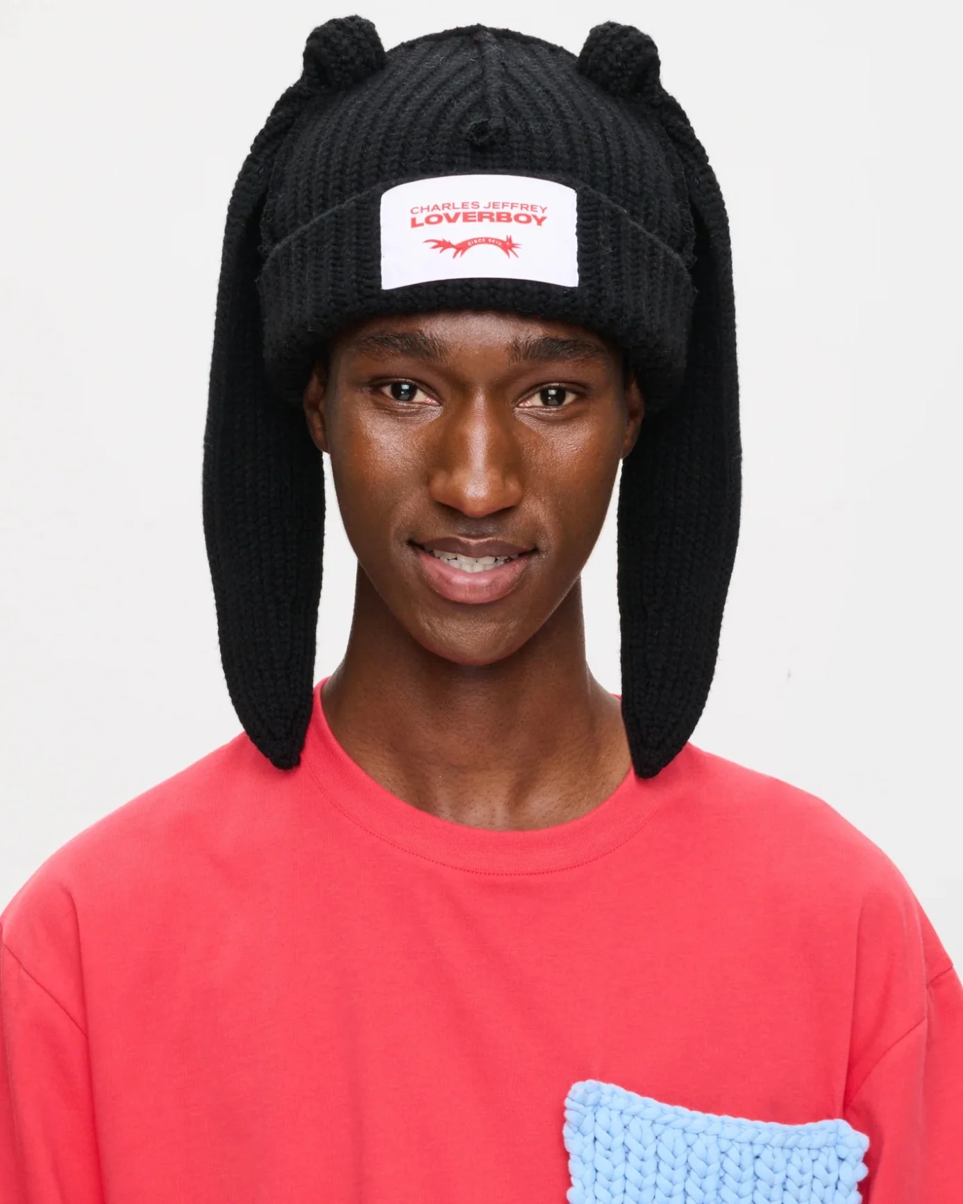 LOVERBOY BY CHARLES JEFFREY CHUNKY RABBIT BEANIE - Image 21