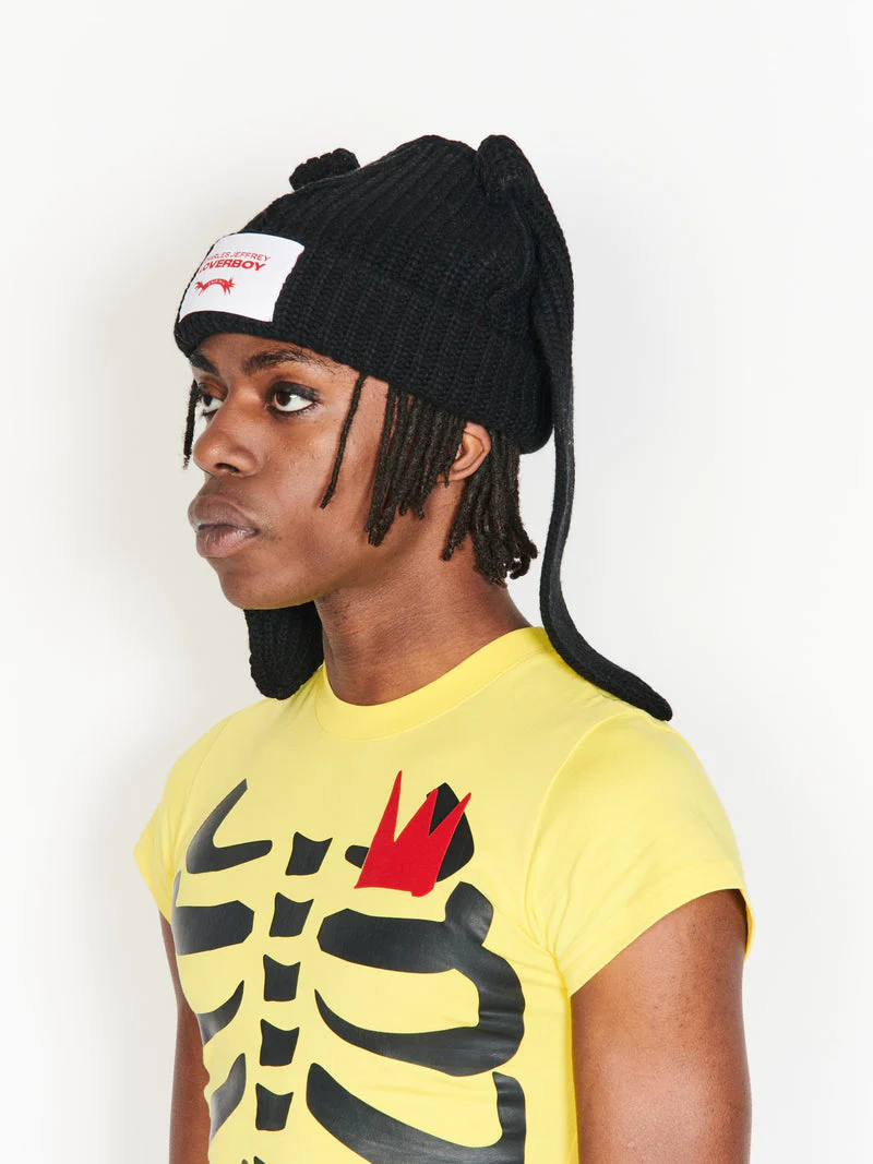LOVERBOY BY CHARLES JEFFREY CHUNKY RABBIT BEANIE - Image 9