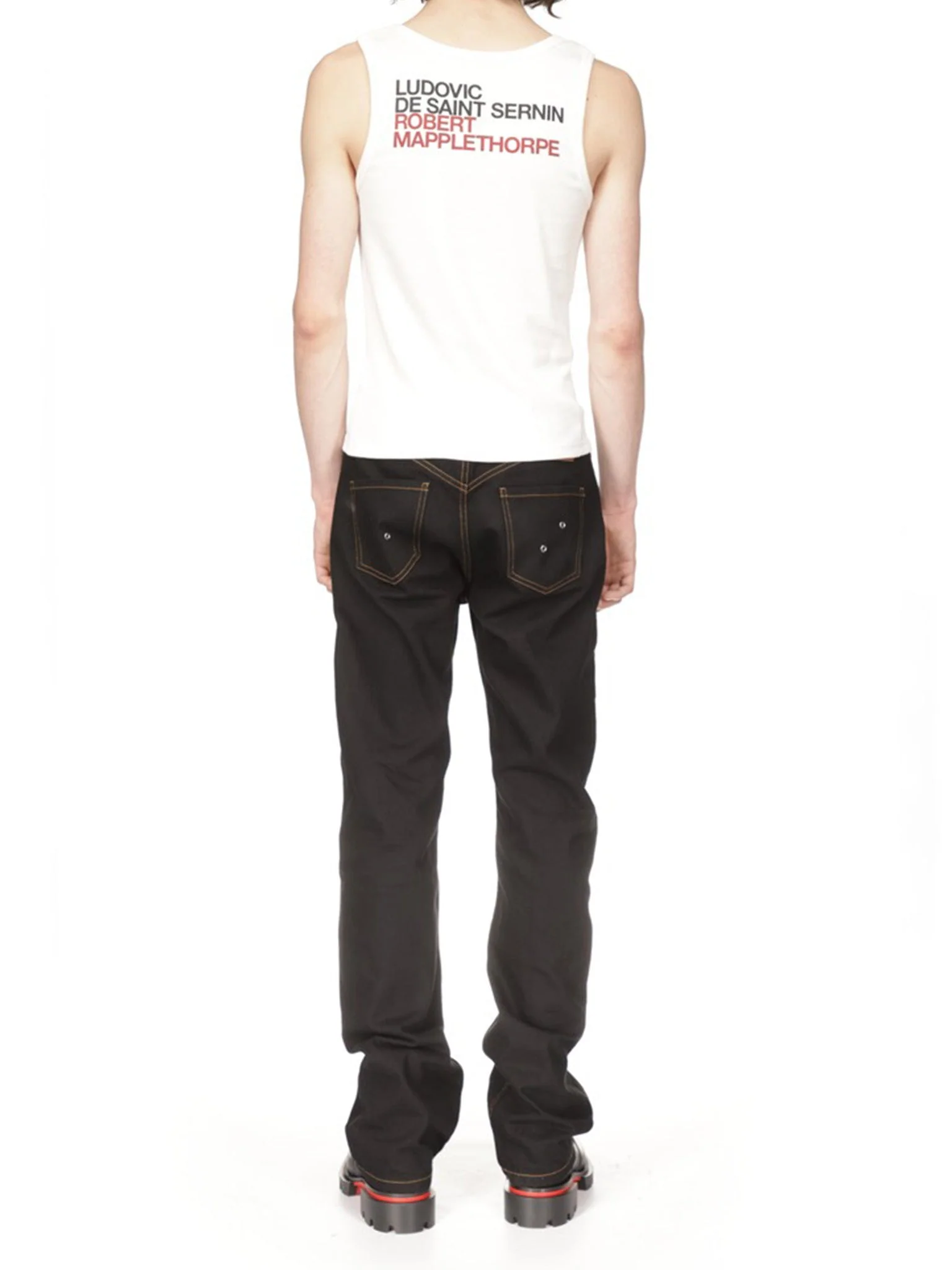 Mapplethorpe Self Portrait Tank Top by LUDOVIC DE SAINT SERNIN - Image 5