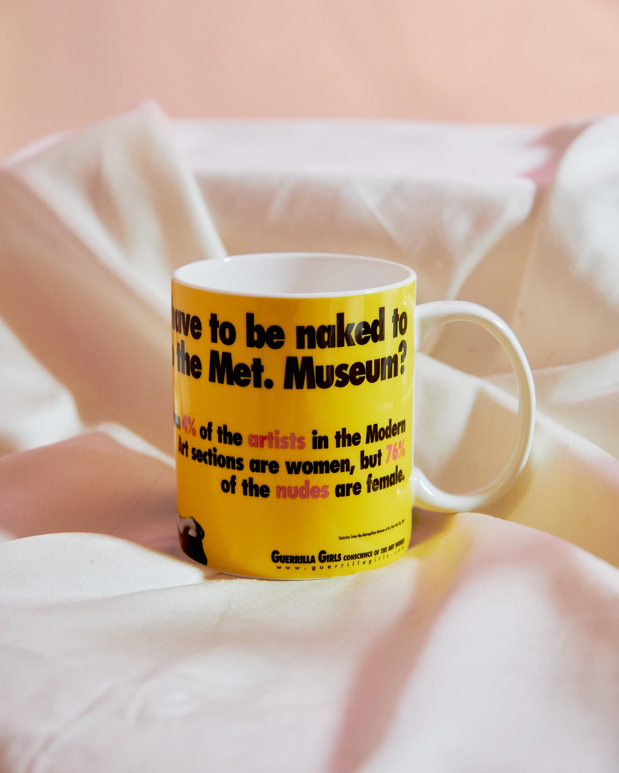 Met Museum Mug by Guerrilla Girls x Third Drawer Down - Image 4