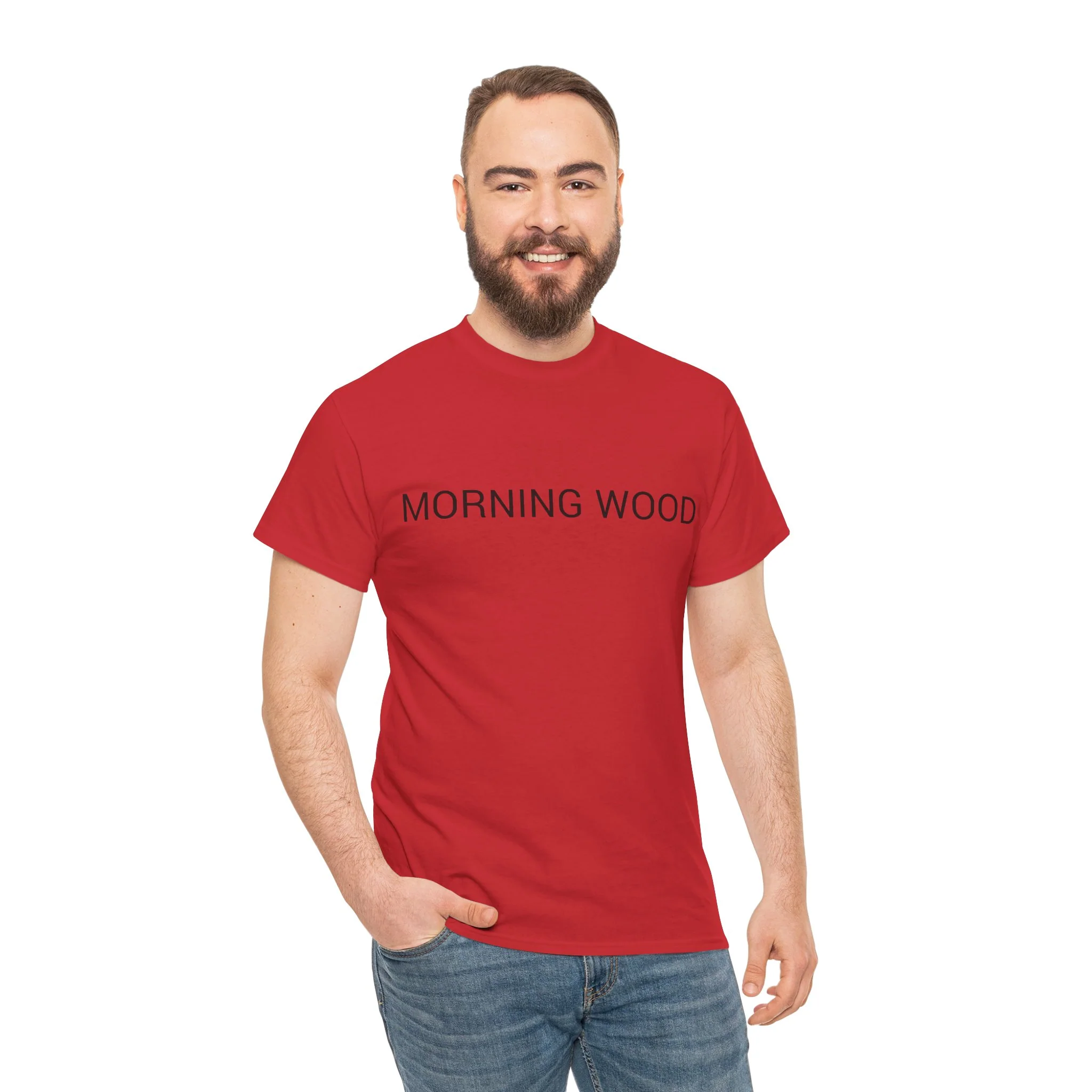 MORNING WOOD TEE BY CULTUREEDIT AVAILABLE IN 13 COLORS - Image 103