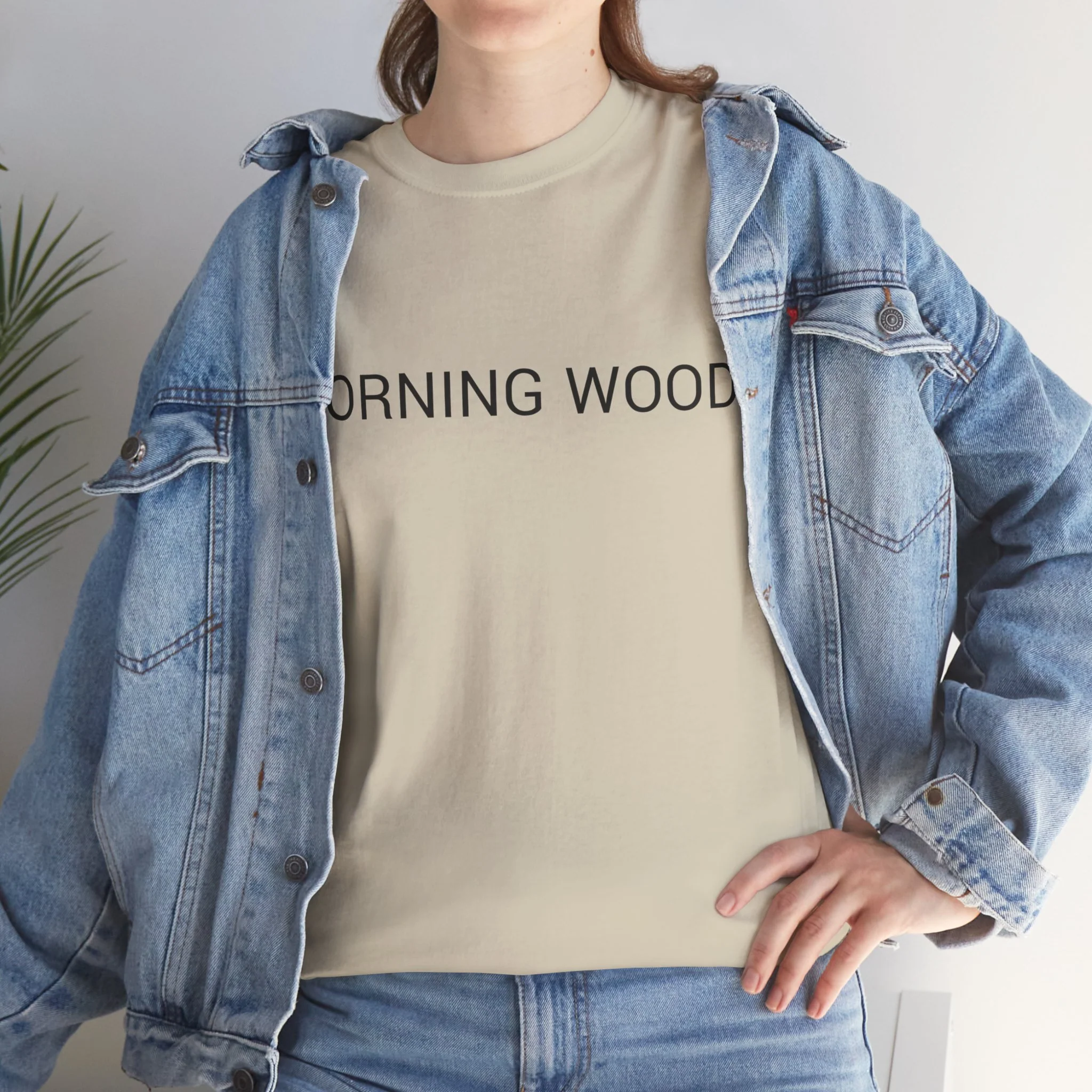 MORNING WOOD TEE BY CULTUREEDIT AVAILABLE IN 13 COLORS - Image 131