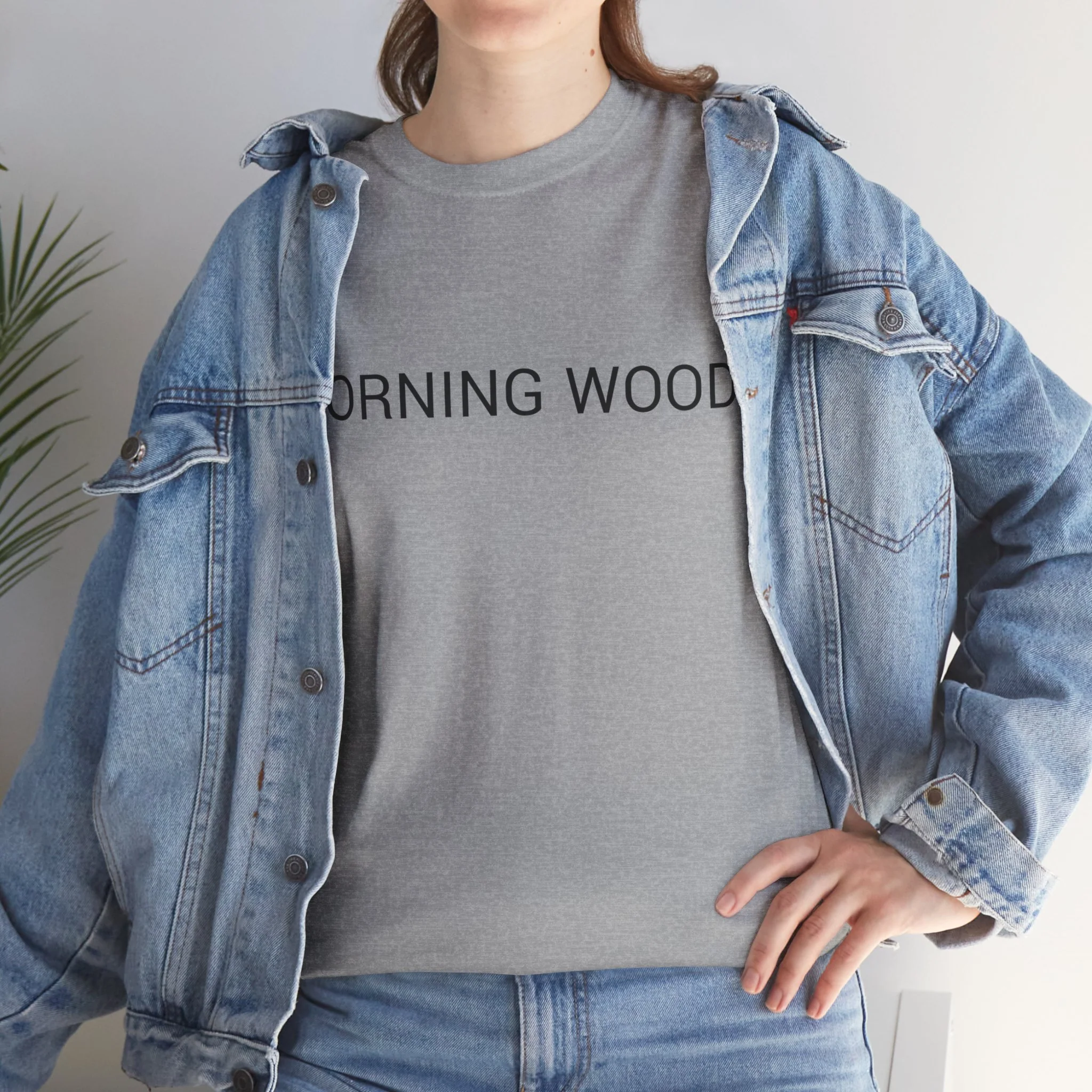 MORNING WOOD TEE BY CULTUREEDIT AVAILABLE IN 13 COLORS - Image 151