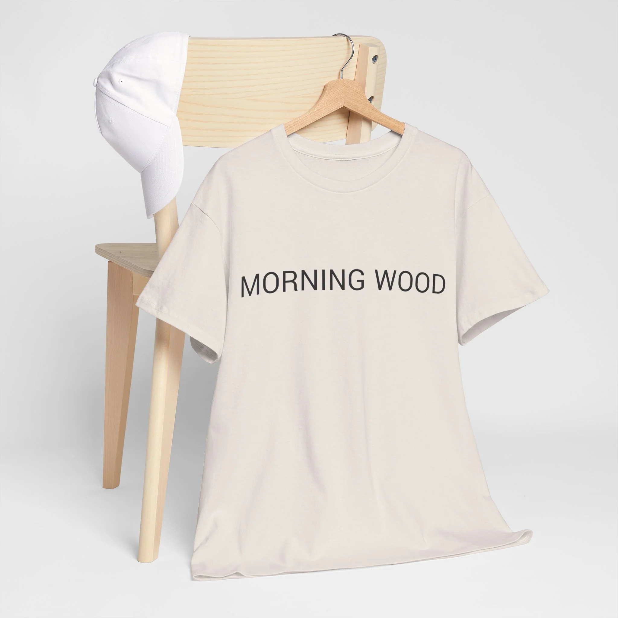 MORNING WOOD TEE BY CULTUREEDIT AVAILABLE IN 13 COLORS - Image 220