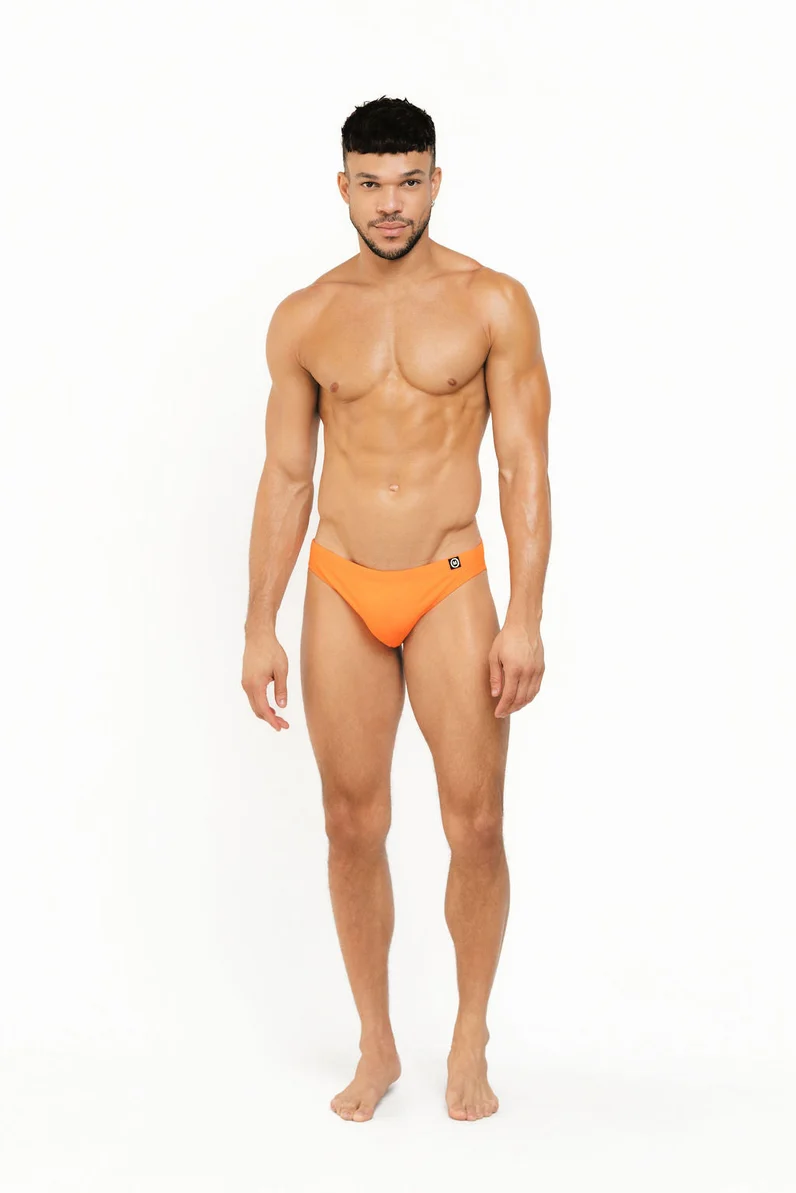 Mounderwear Core Swim Brief - Orange