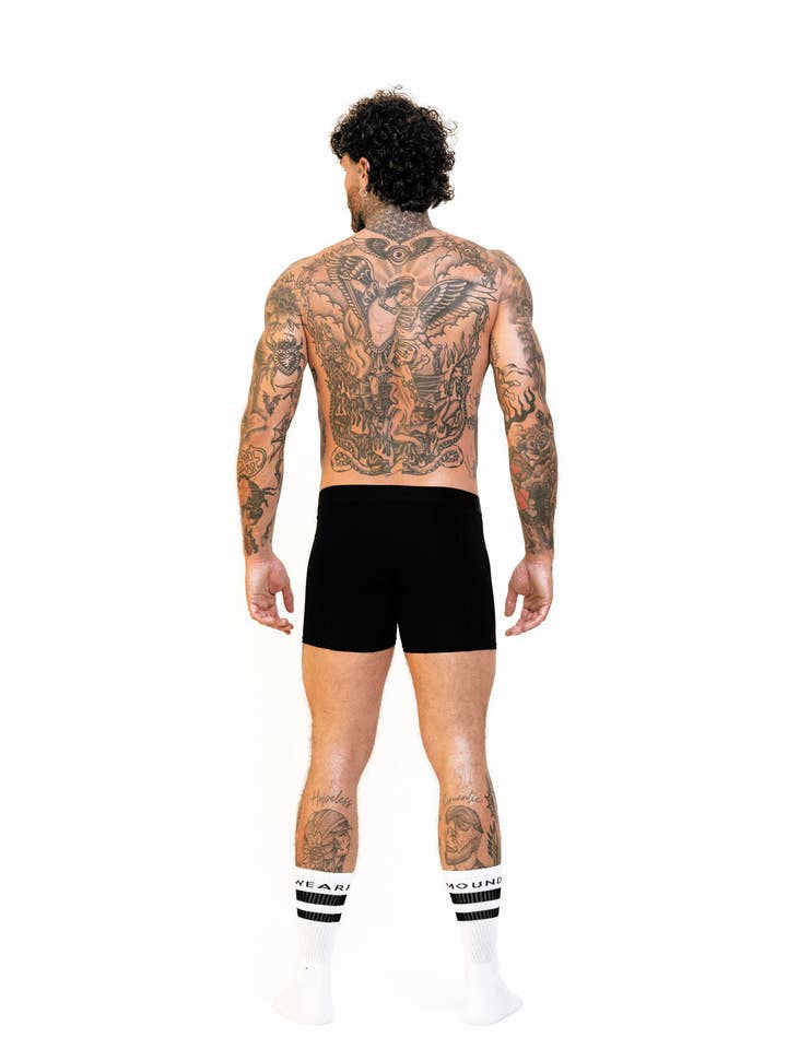 Mounderwear The Standard Boxer Briefs - Black - Image 2