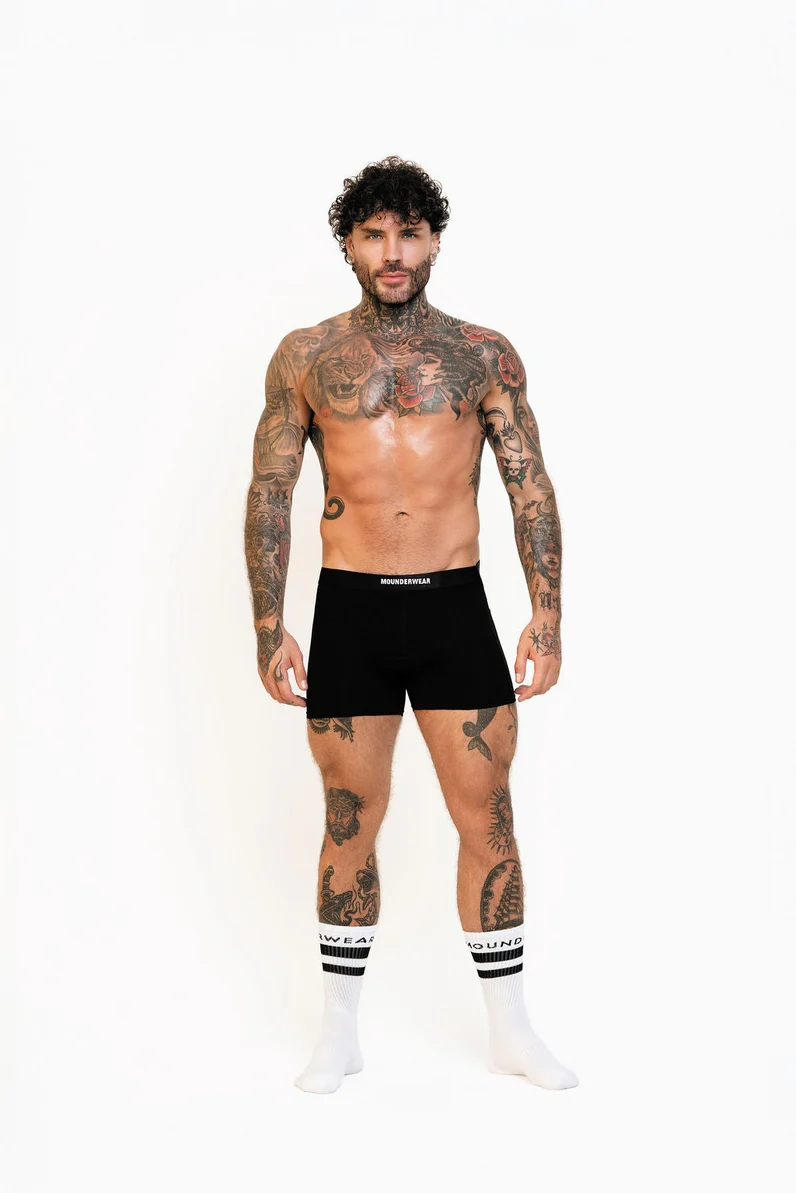 Mounderwear The Standard Boxer Briefs - Black - Image 9