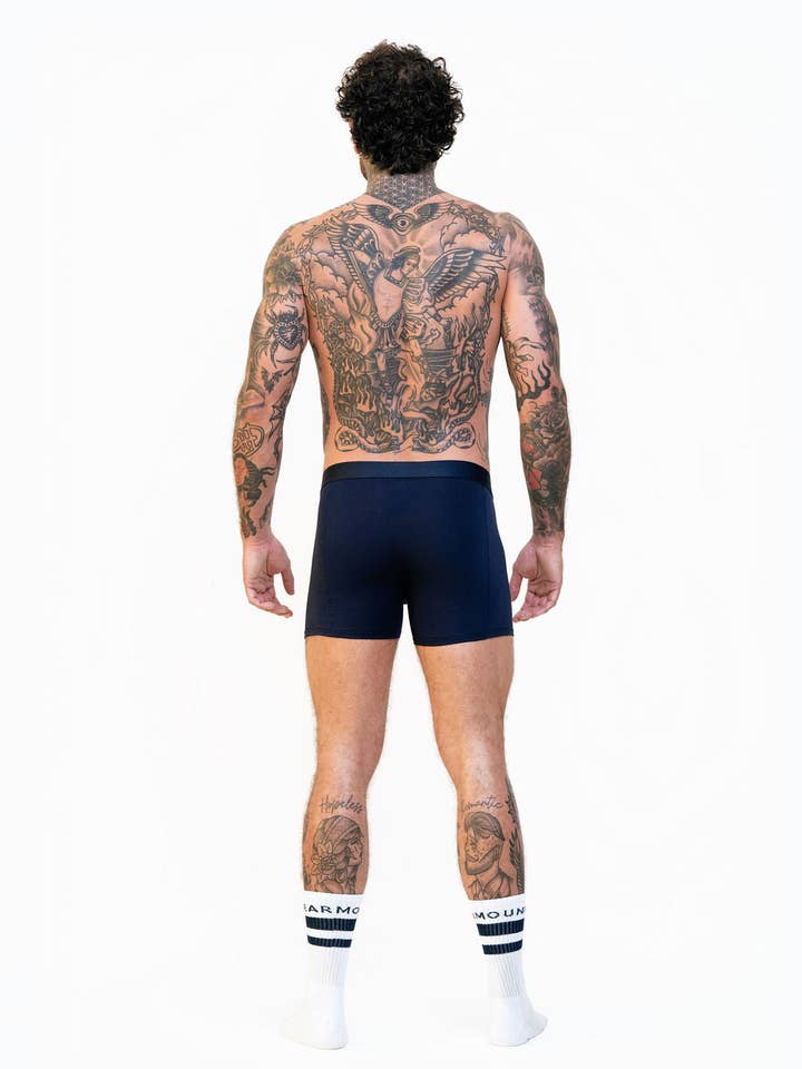 Mounderwear The Standard Boxer Briefs - Navy - Image 2