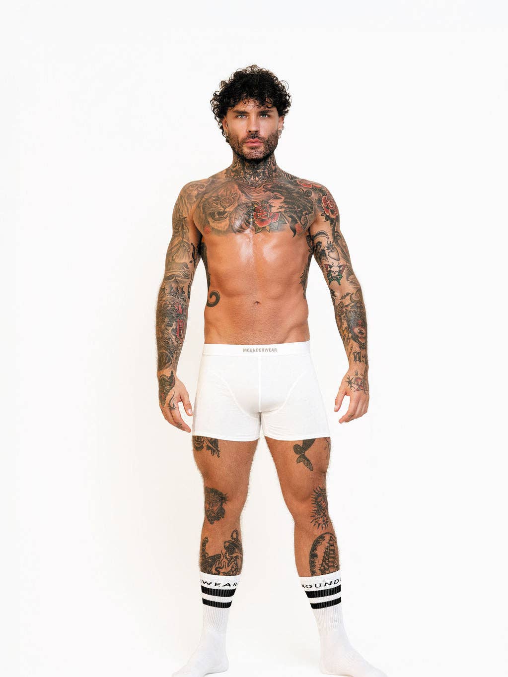 Mounderwear The Standard Boxer Briefs - White - Image 2