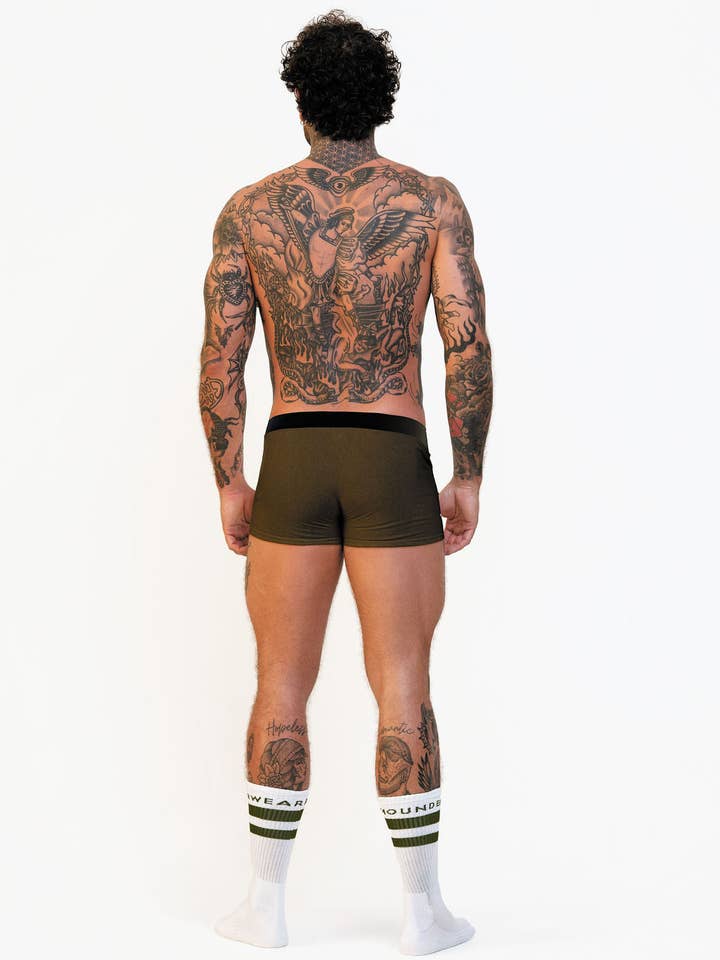 Mounderwear The Standard Trunk - Army - Image 4