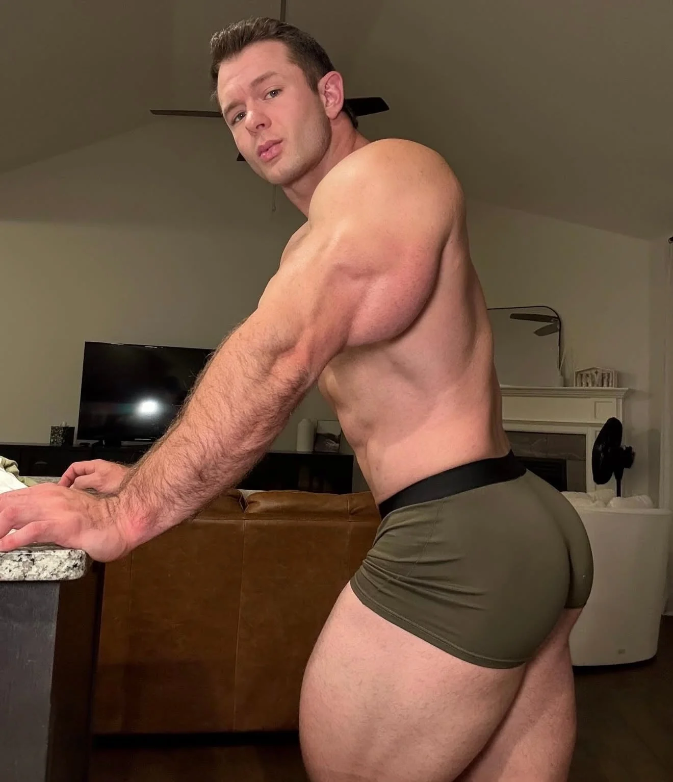 Mounderwear The Standard Trunk - Army - Image 5