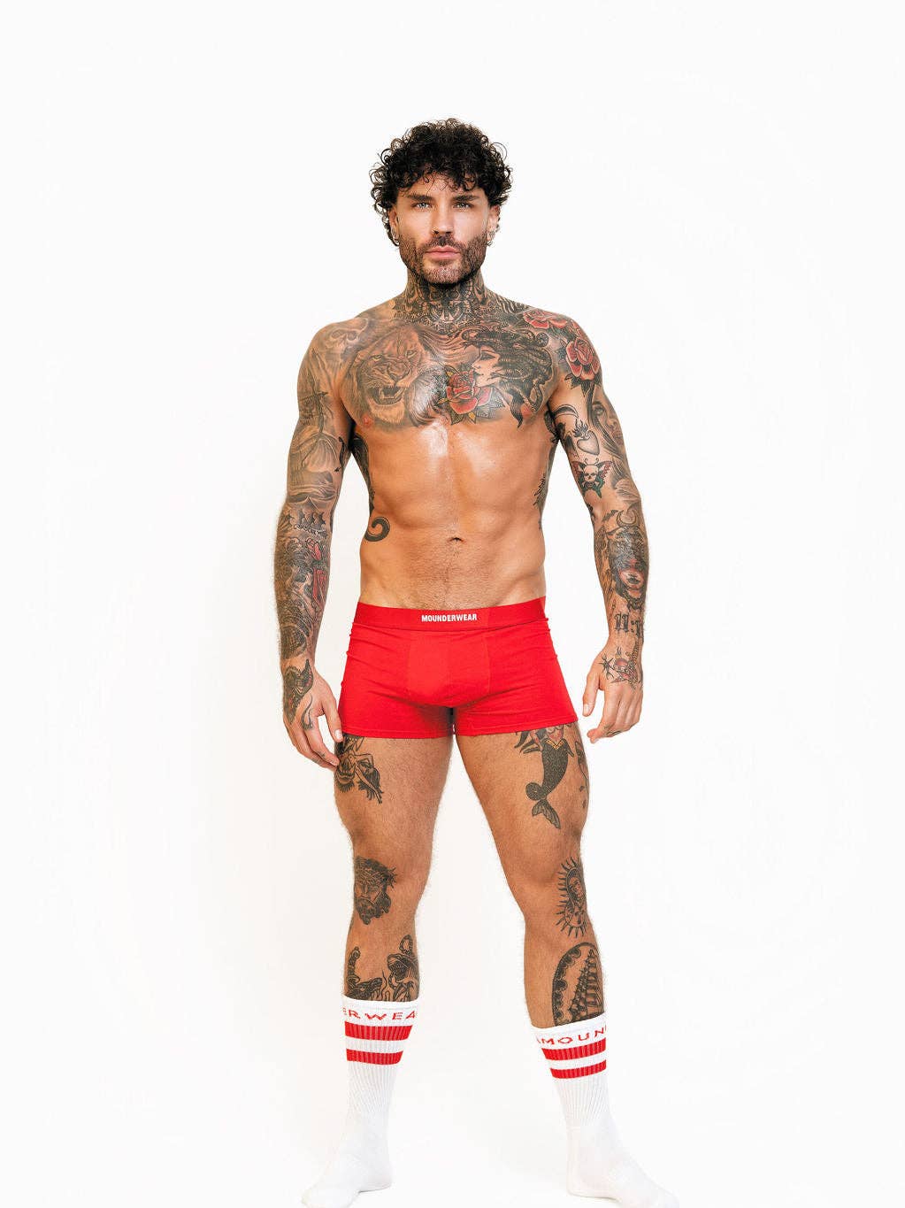 Mounderwear The Standard Trunk - Red - Image 4