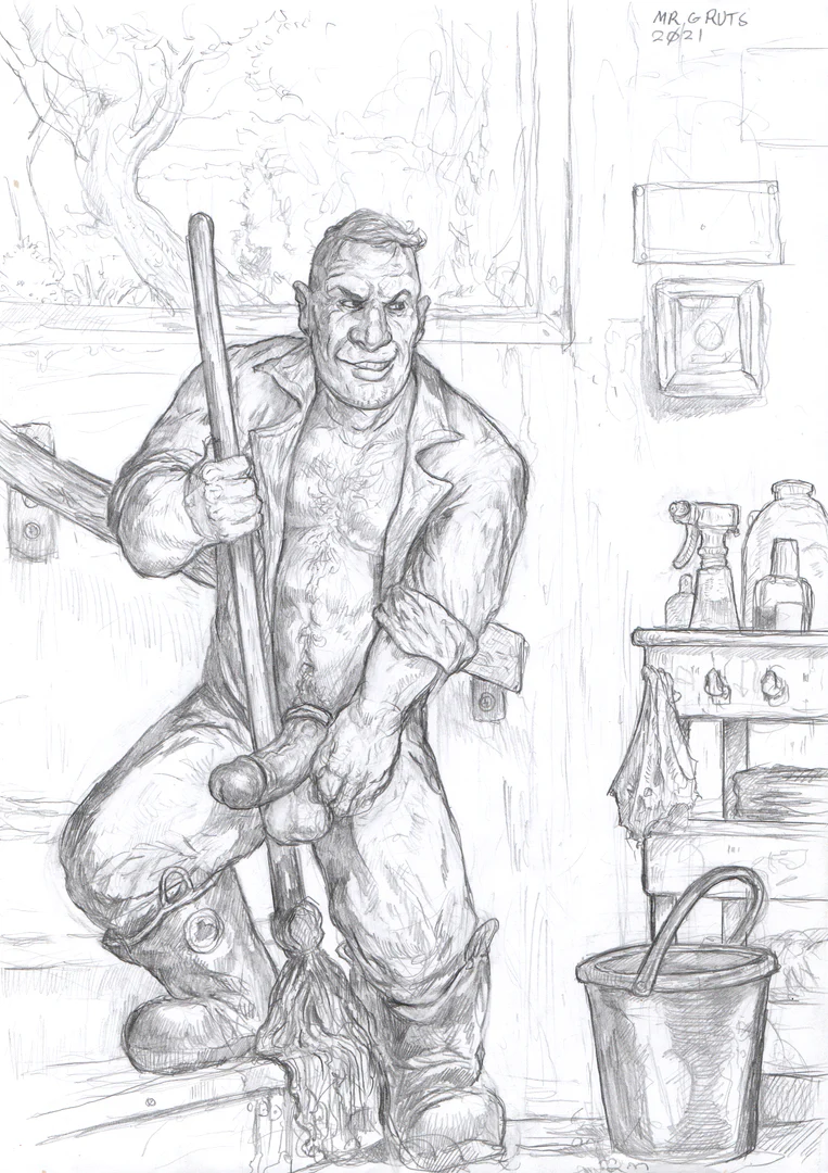 Mr. Gruts, Janitor’s Break, 2021
