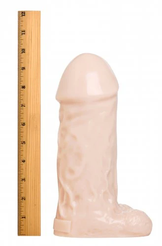 Mr. Humongous Dong 10 Inch Dildo Flesh - Image 2