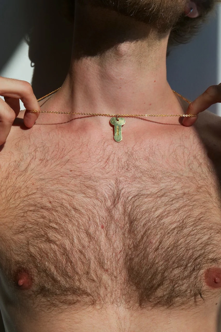 NICLAS HENRIKSEN THE D NECKLACE GOLD - Image 2