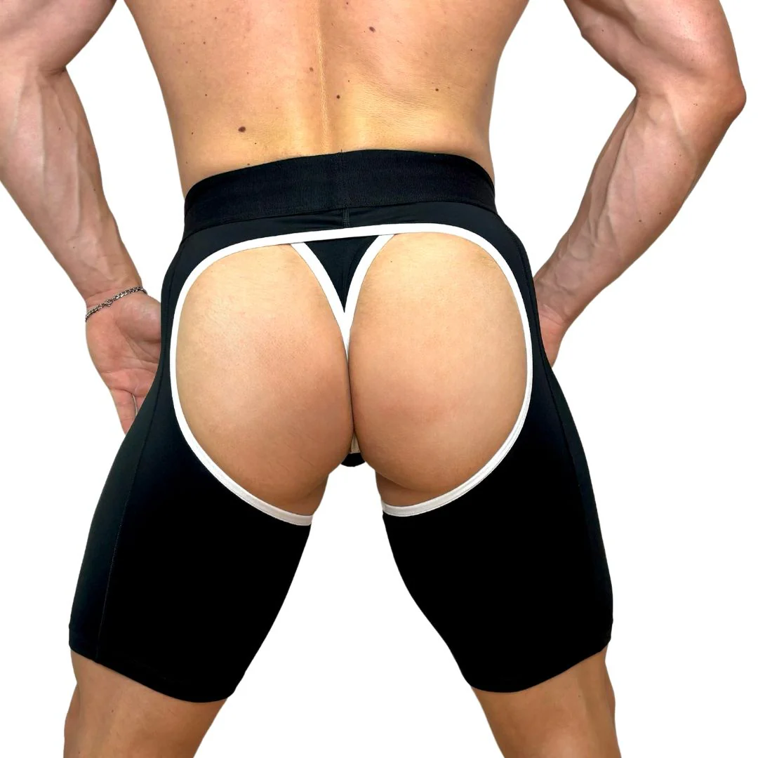 Nike Sport Black Short Chaps by SNEAKERMASK - Image 4