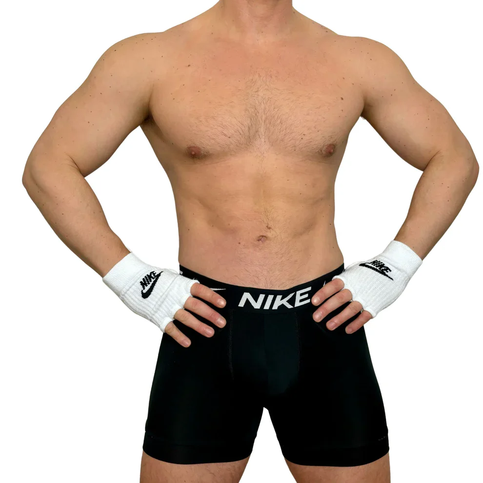 Nike Sport Short White Socks Gloves BY SNEAKERMASK - Image 4