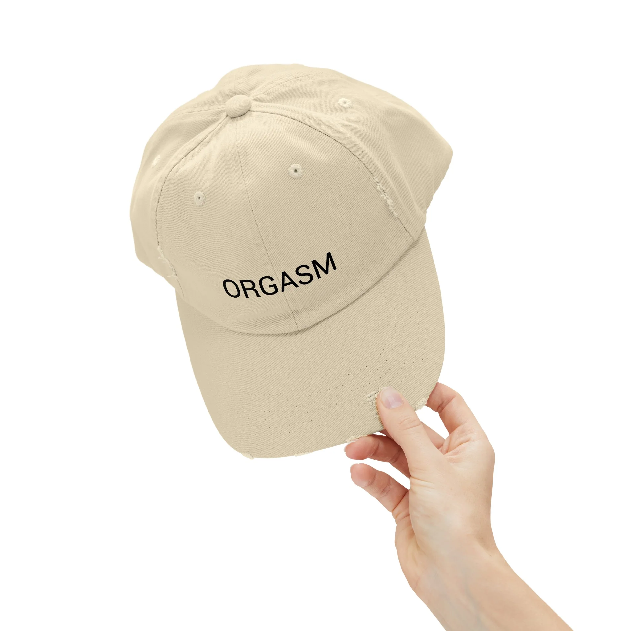 ORGASM Distressed Cap in 6 colors - Image 37
