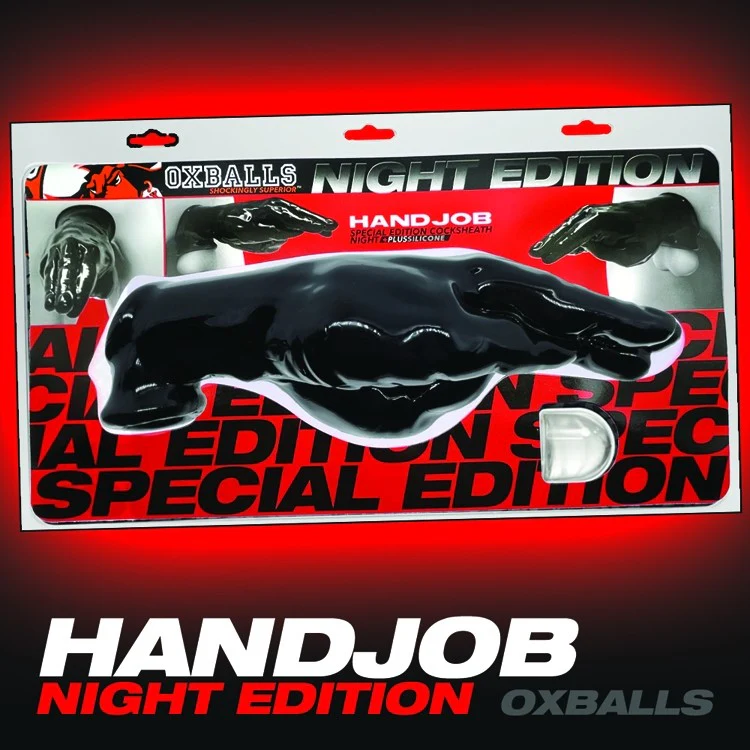 Oxballs Hand-Job Vibrating Cock Sheath - Night Edition - Image 19