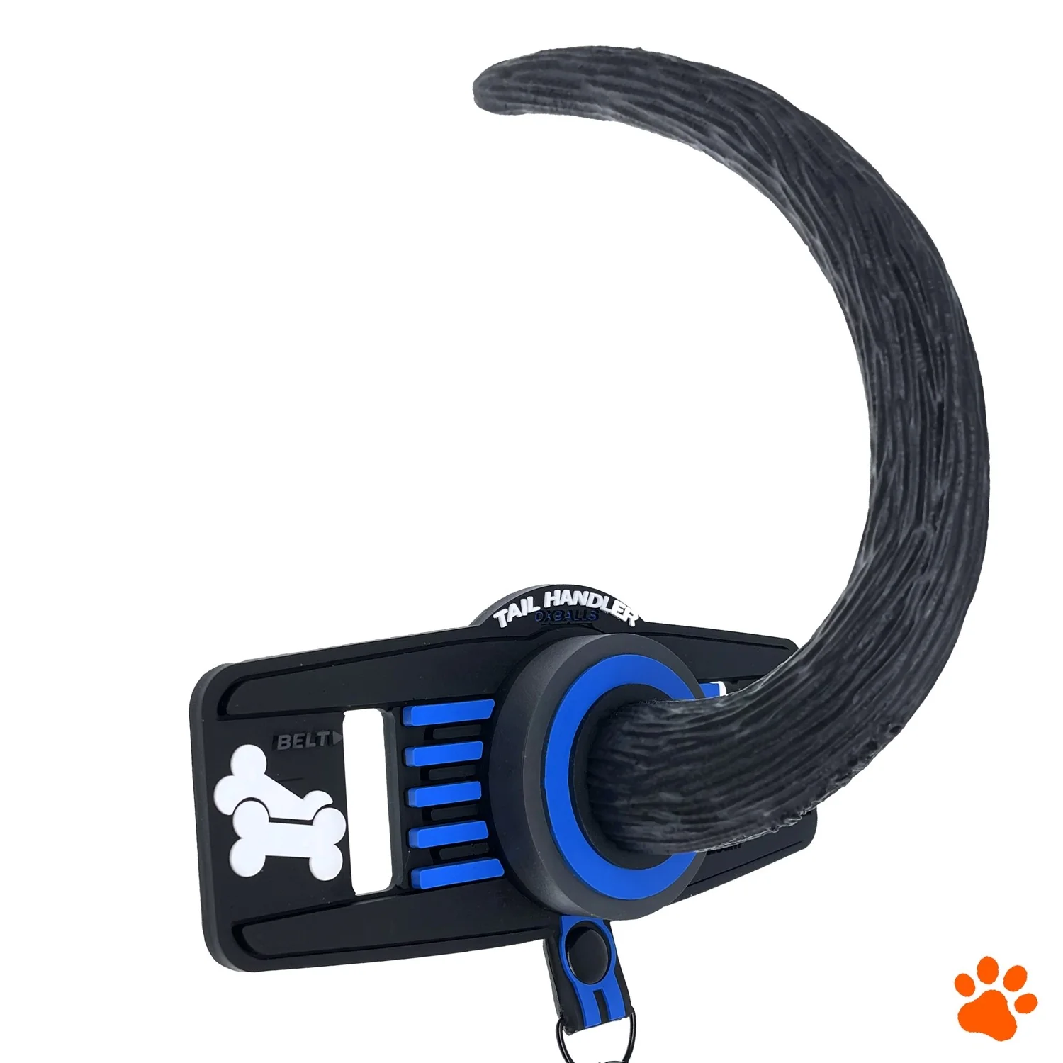 Oxballs Tail Handler Belt Strap Silicone Tail - Blue - Image 7