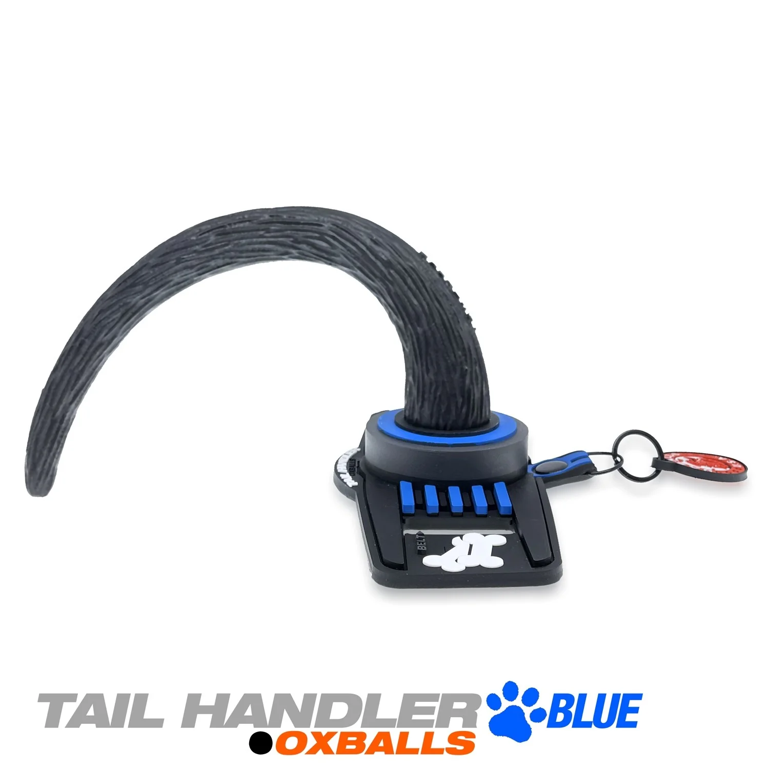 Oxballs Tail Handler Belt Strap Silicone Tail - Blue - Image 8