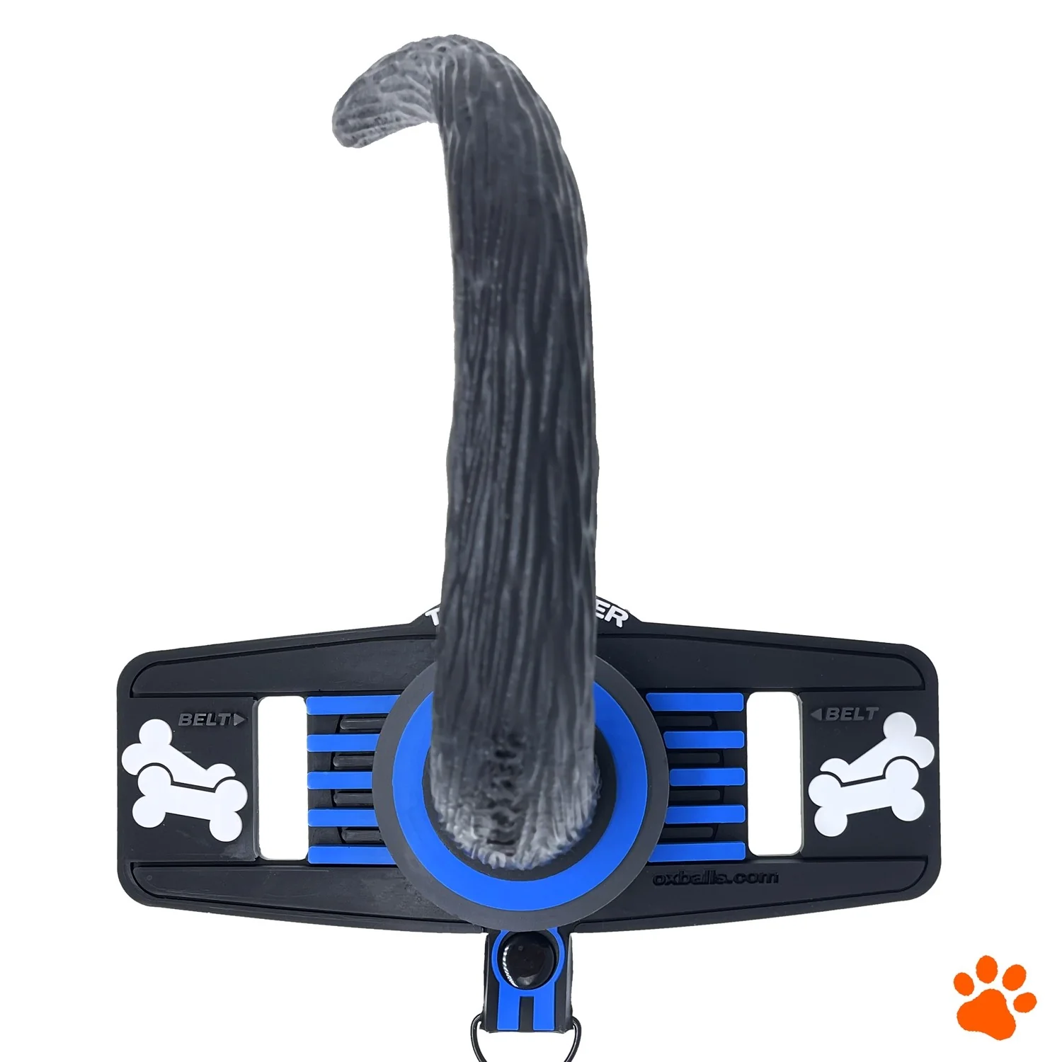 Oxballs Tail Handler Belt Strap Silicone Tail - Blue - Image 9