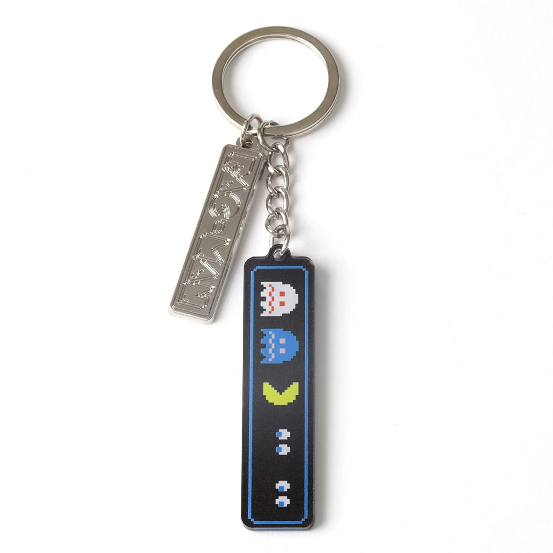 Pac-Man Acrylic Chase Keyring